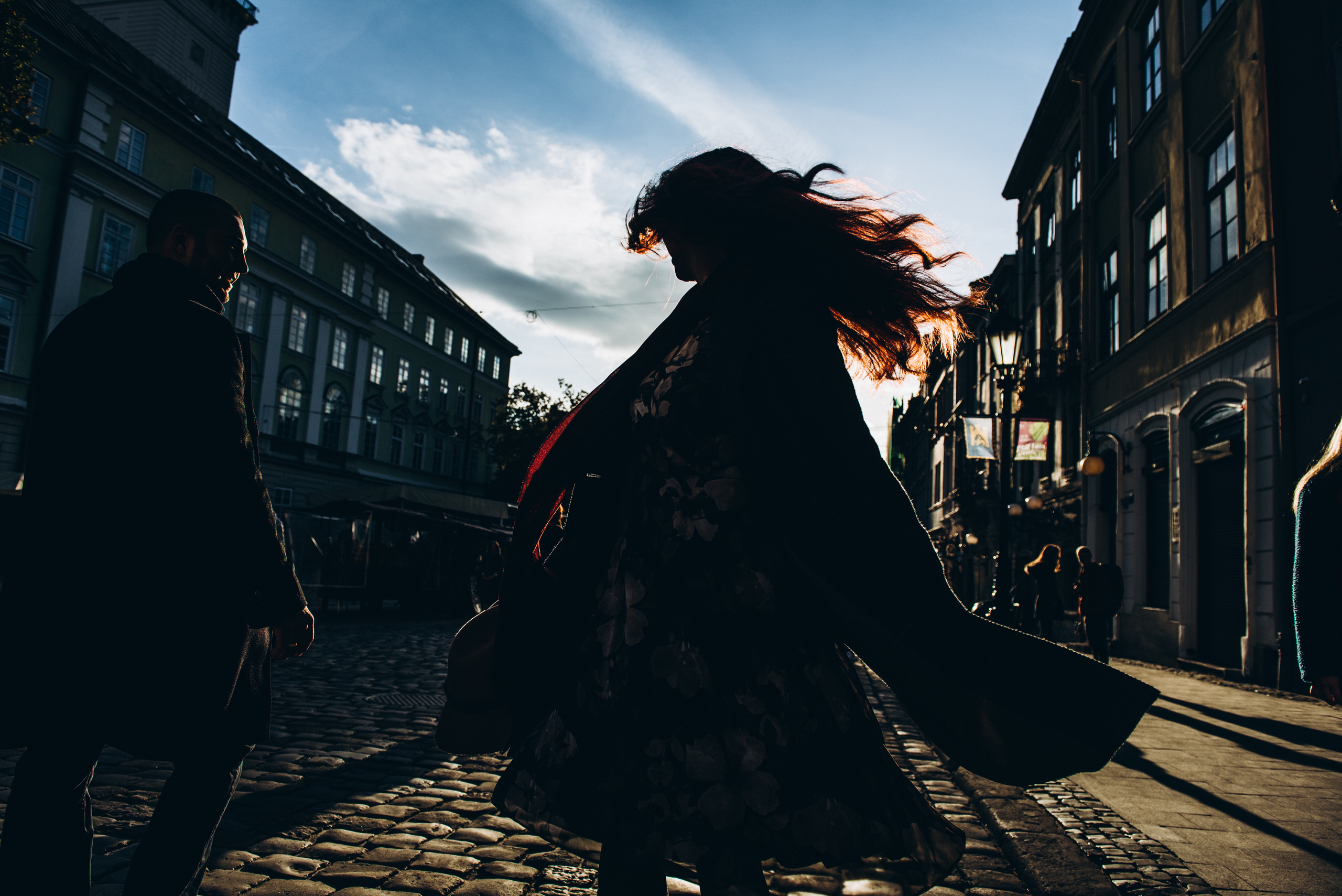 Лавстори красивой пары во Львове. Фотограф Дмитро Чернявський