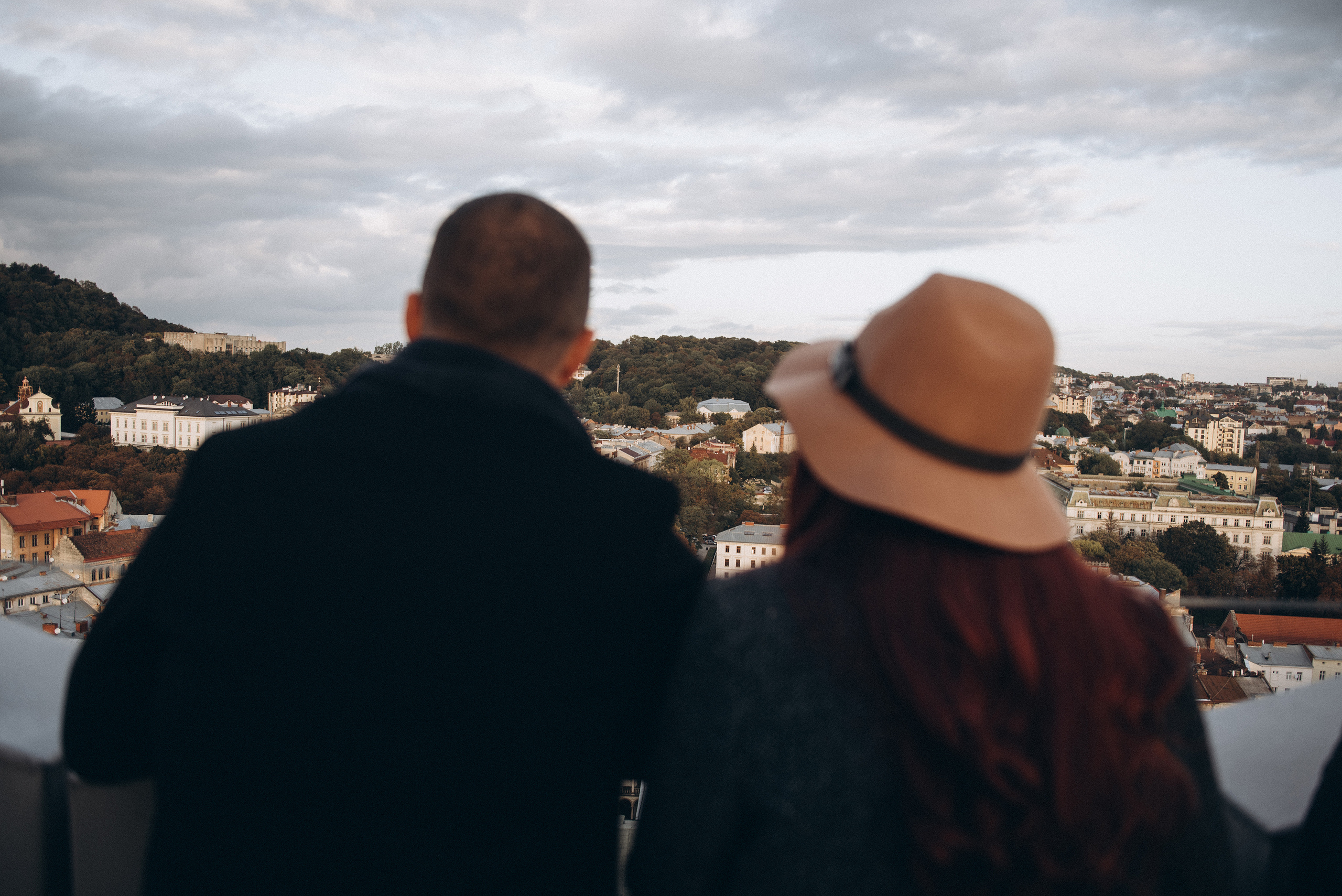 Лавстори красивой пары во Львове. Фотограф Дмитро Чернявський