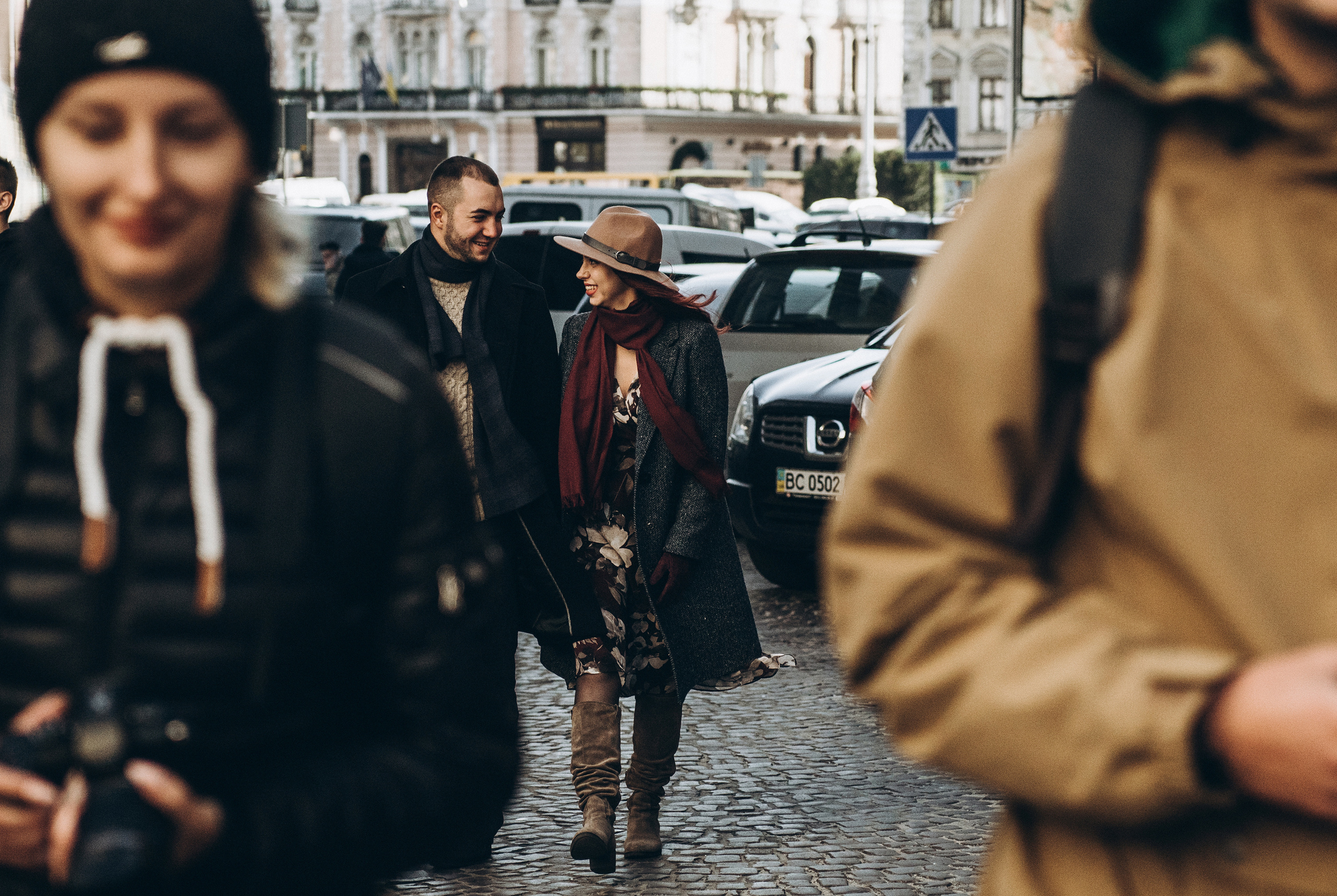Лавстори красивой пары во Львове. Фотограф Дмитро Чернявський