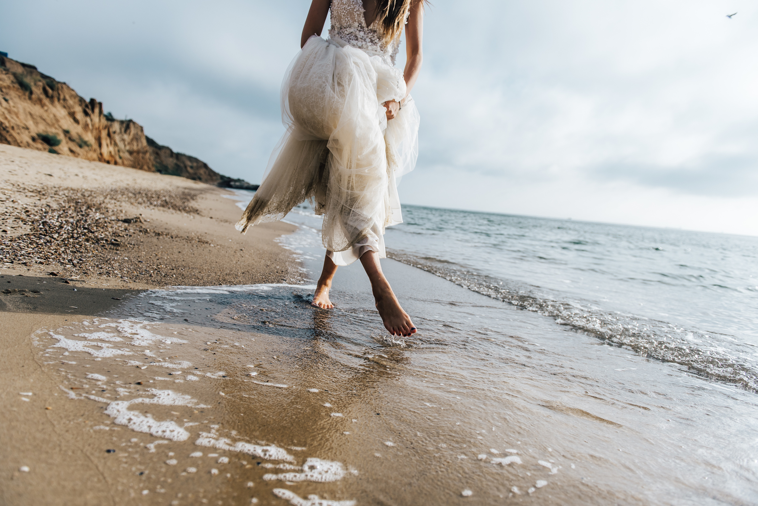 Фотосессия на пляже моря. Фотограф Дмитро Чернявський