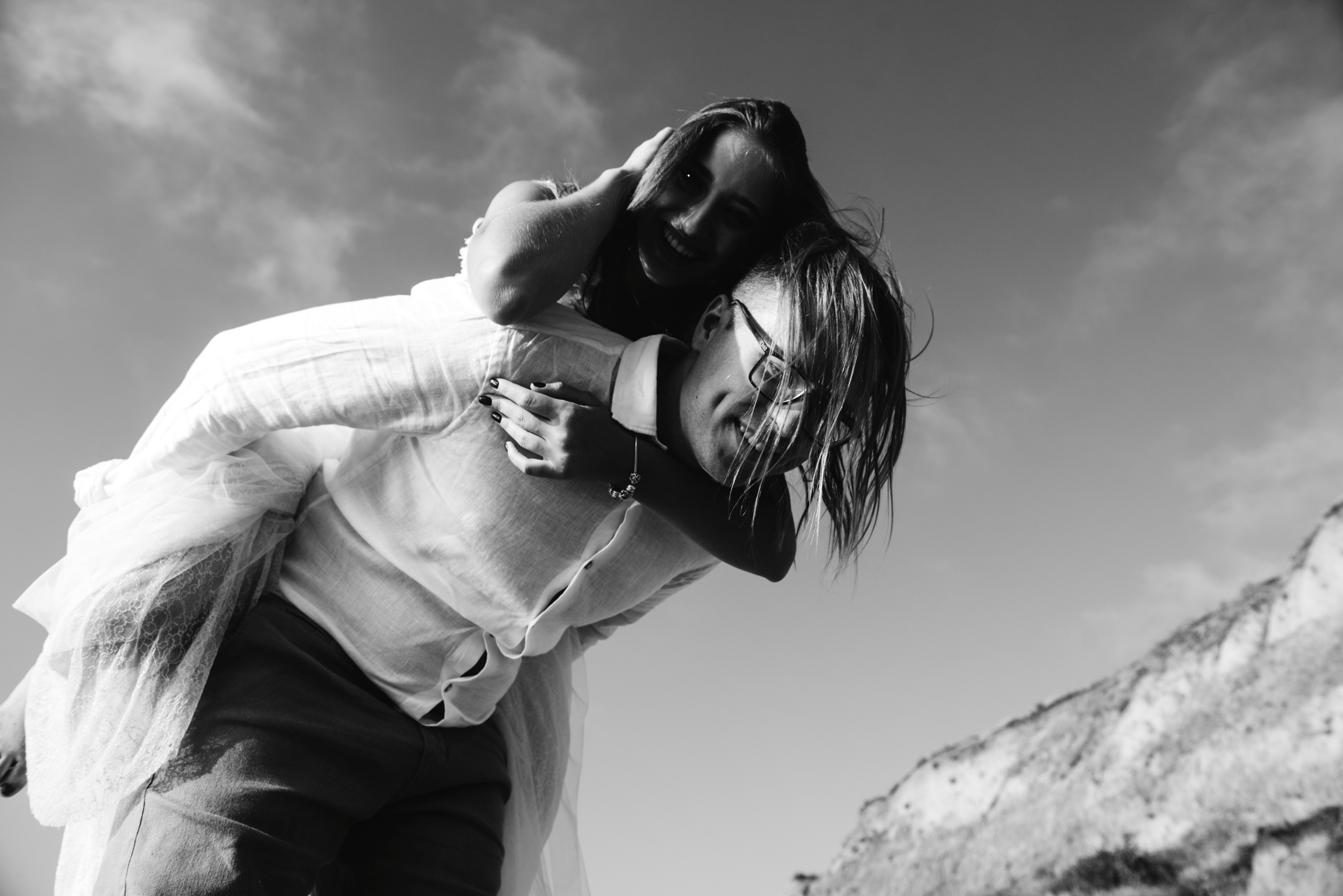 Фотосессия на пляже моря. Фотограф Дмитро Чернявський