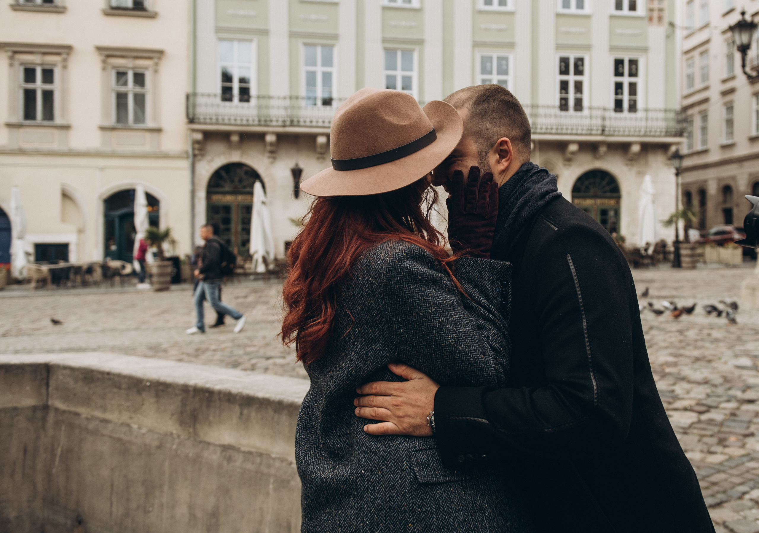 Лавстори красивой пары во Львове. Фотограф Дмитро Чернявський