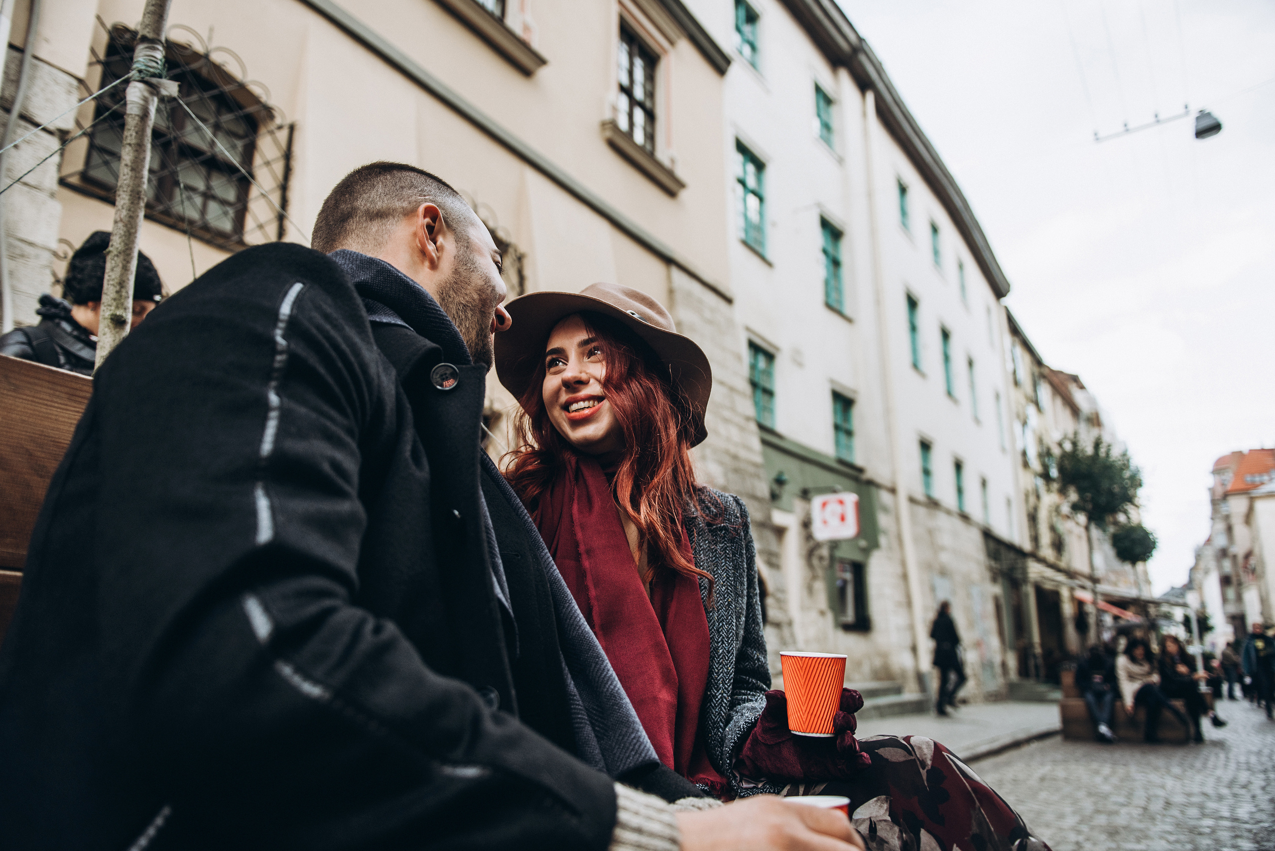 Лавстори красивой пары во Львове. Фотограф Дмитро Чернявський