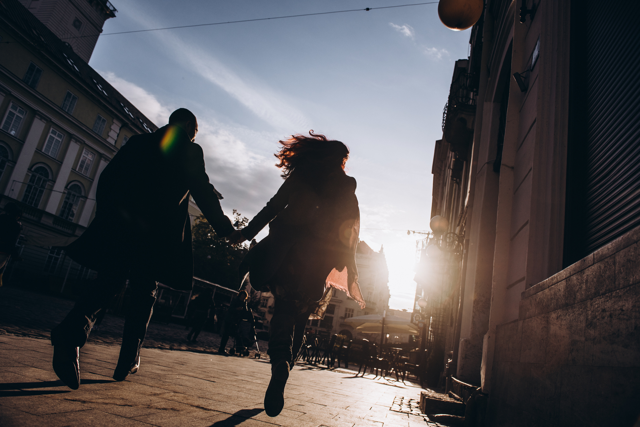 Лавстори красивой пары во Львове. Фотограф Дмитро Чернявський