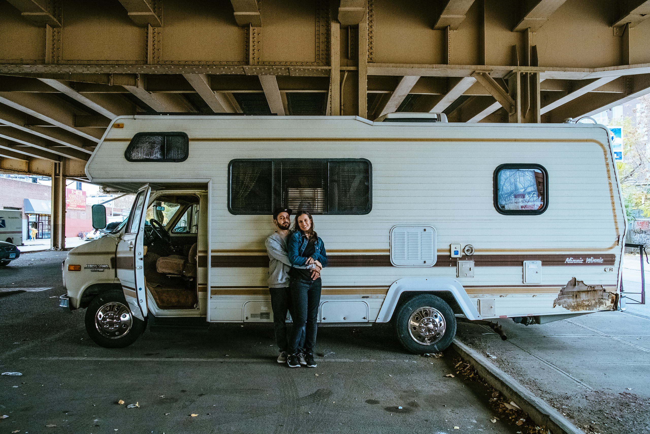 Julia and Gevork, 27 years and 30 years old, USAWe would like to have sex in an RV in a remote part of nature.  Somewhere adventurous like under the stars, in a dessert or a forest, but also comfortable and cozy.