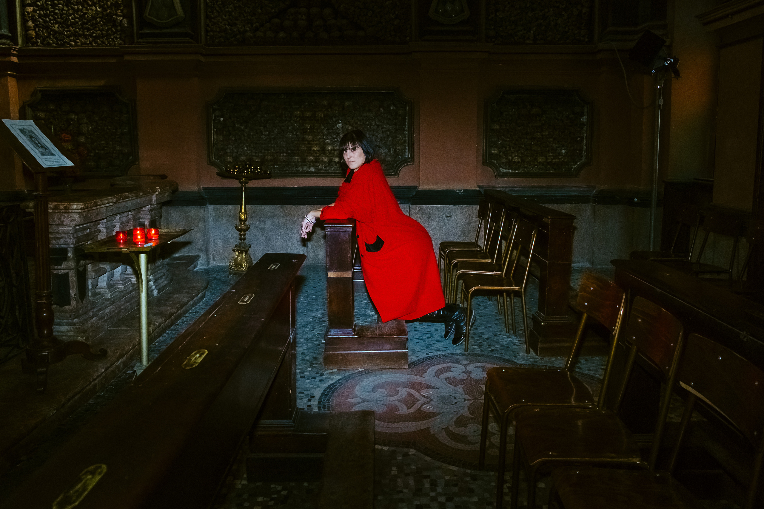 Chiara, 30 years old, ItalySex is the origin of life itself. I’d love to defeat death in the oldest ossuary church in Milan.