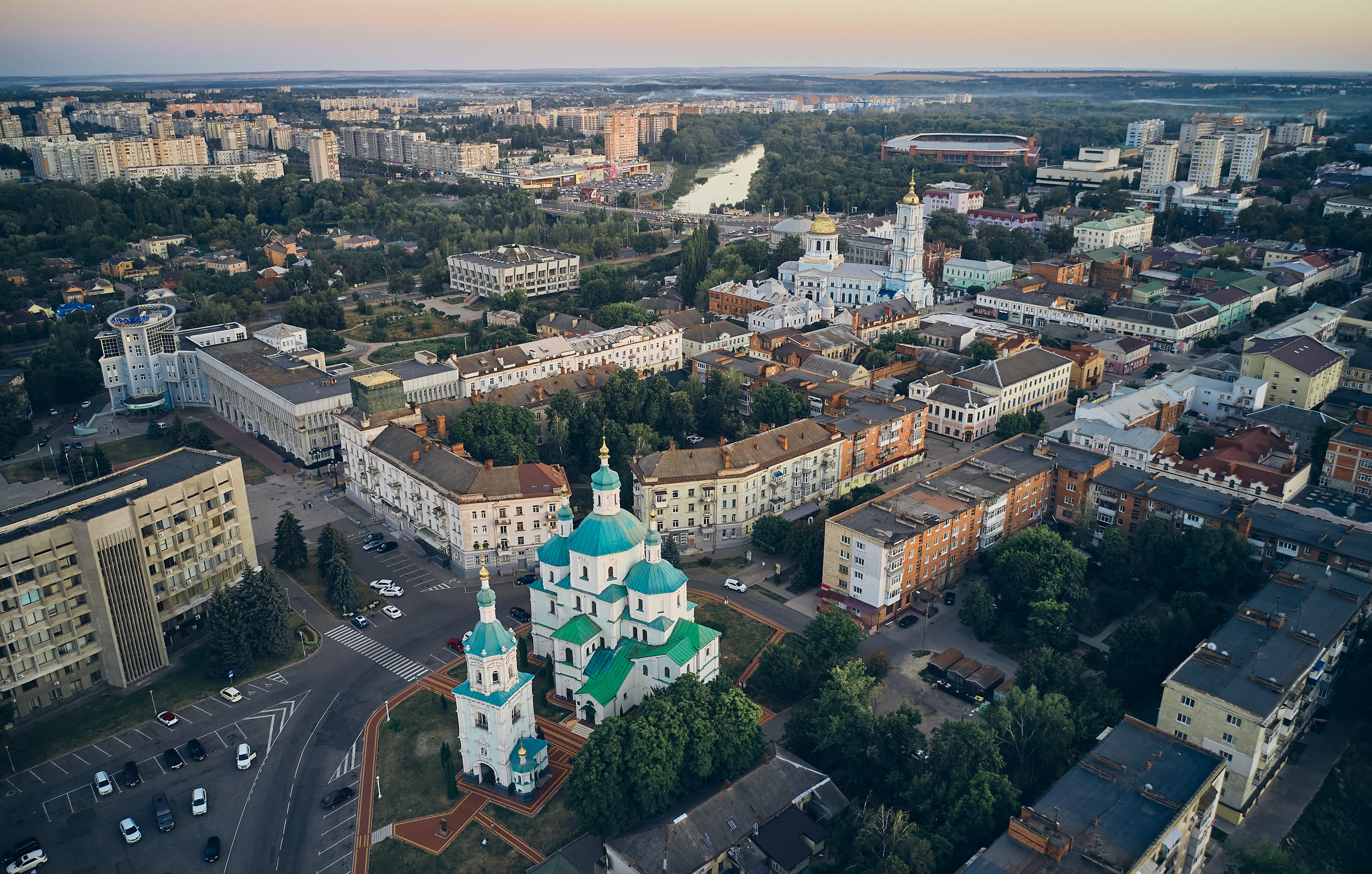 Aerial photo. Business events, portraits and architecture photographer in Ukraine and Europe