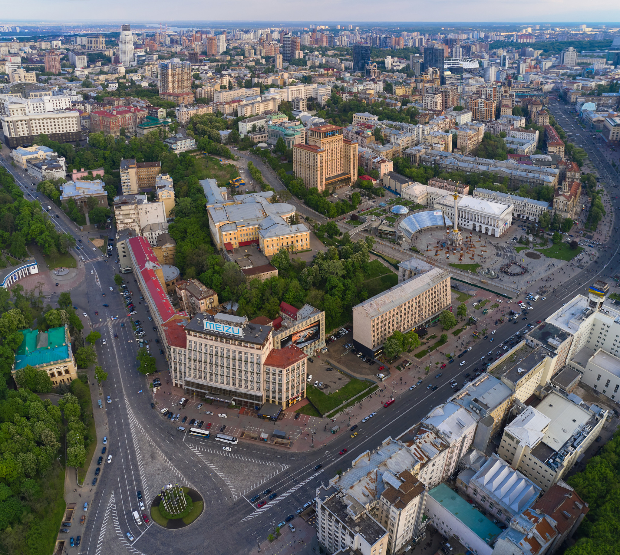 Aerial photo. Business events, portraits and architecture photographer in Ukraine and Europe