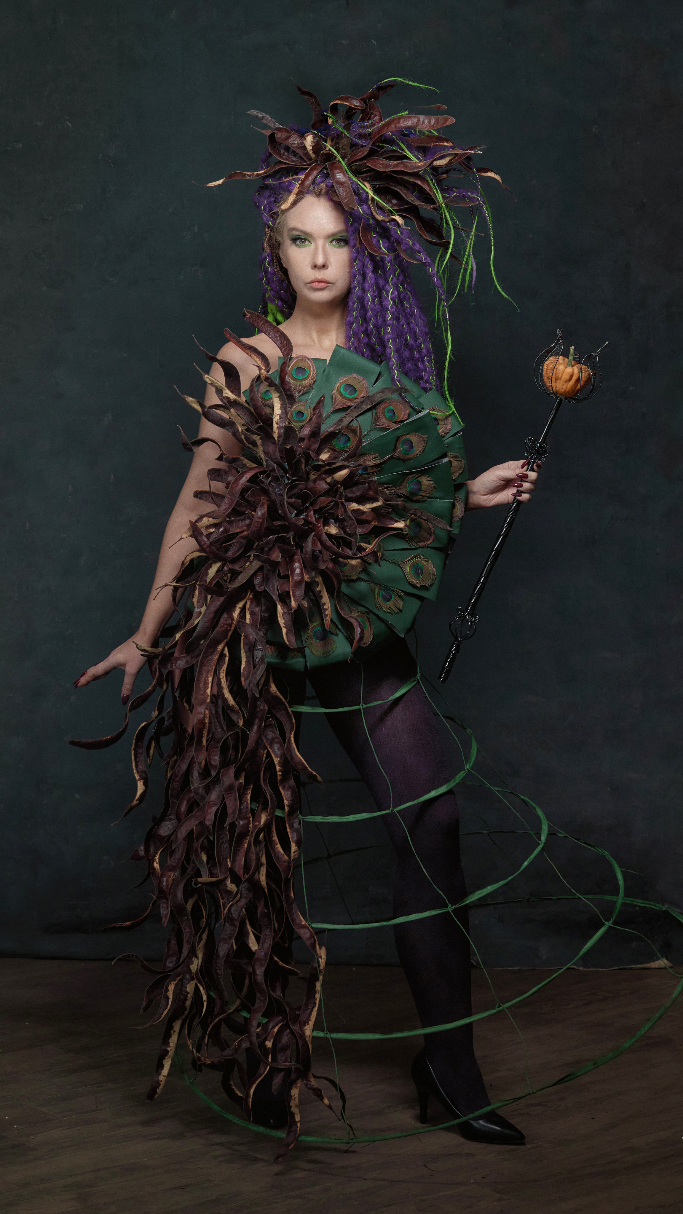 Фотосесії з квітами для школи флористики