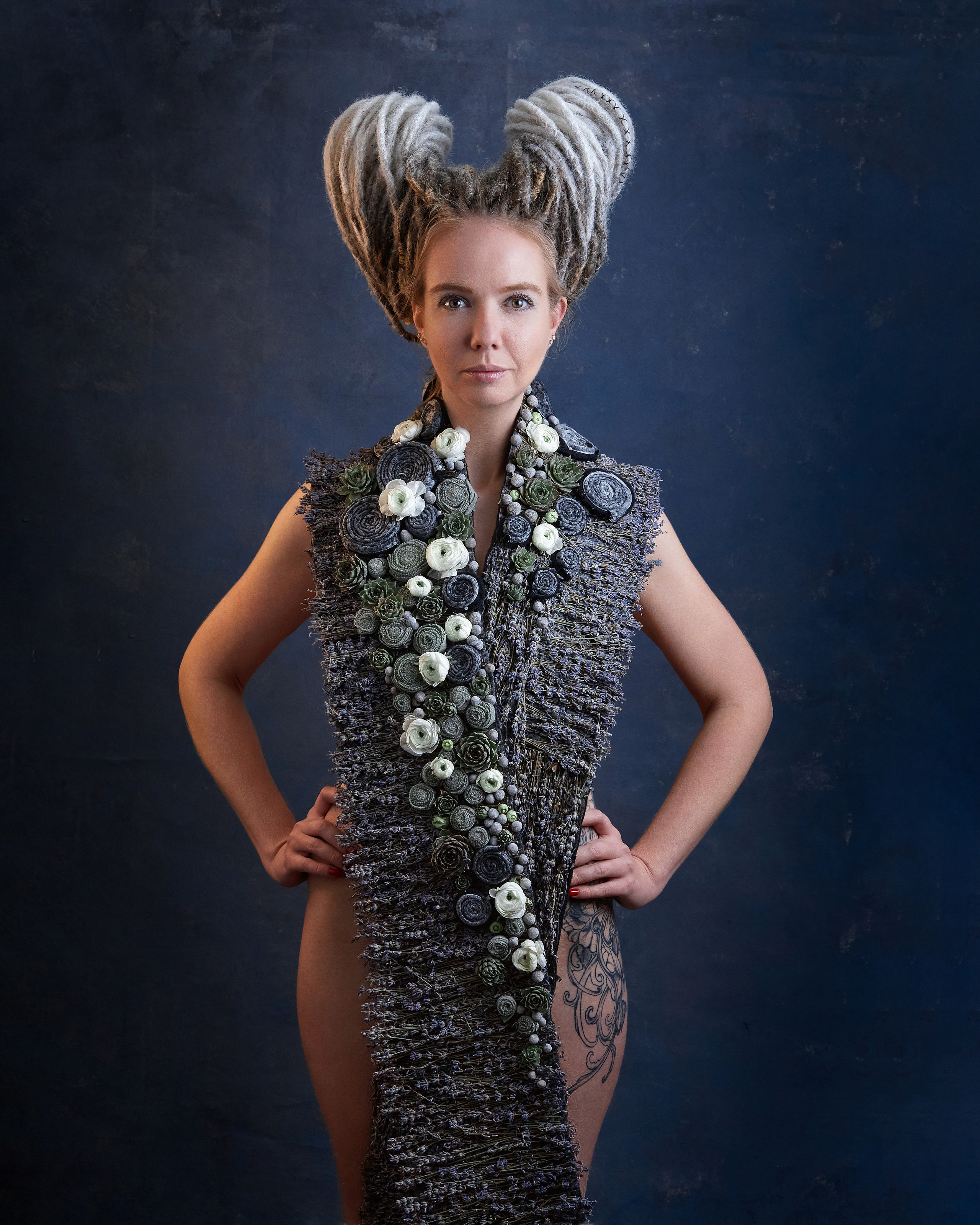 Съёмка творческих работ ведущих флористов Одессы