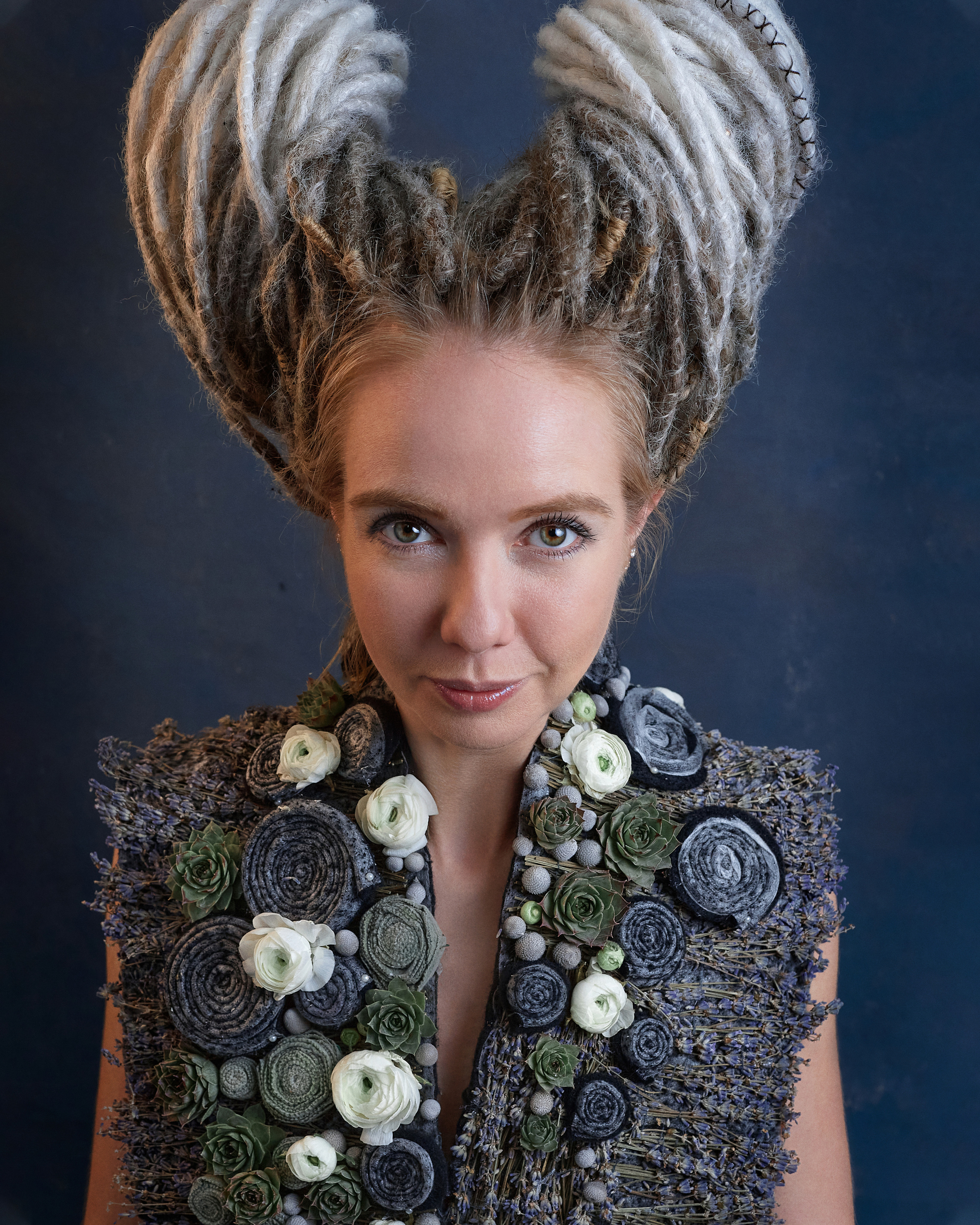 Съёмка творческих работ ведущих флористов Одессы