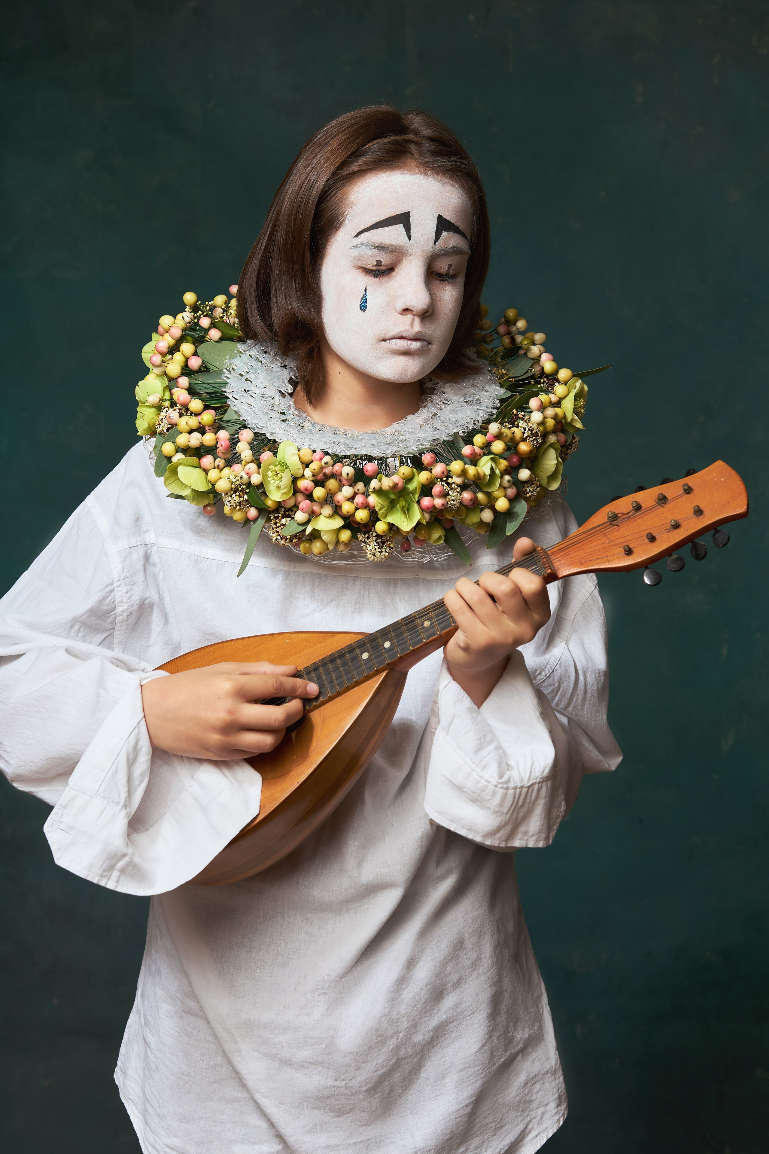 Фотосессия для календаря школы флористики в Одессе