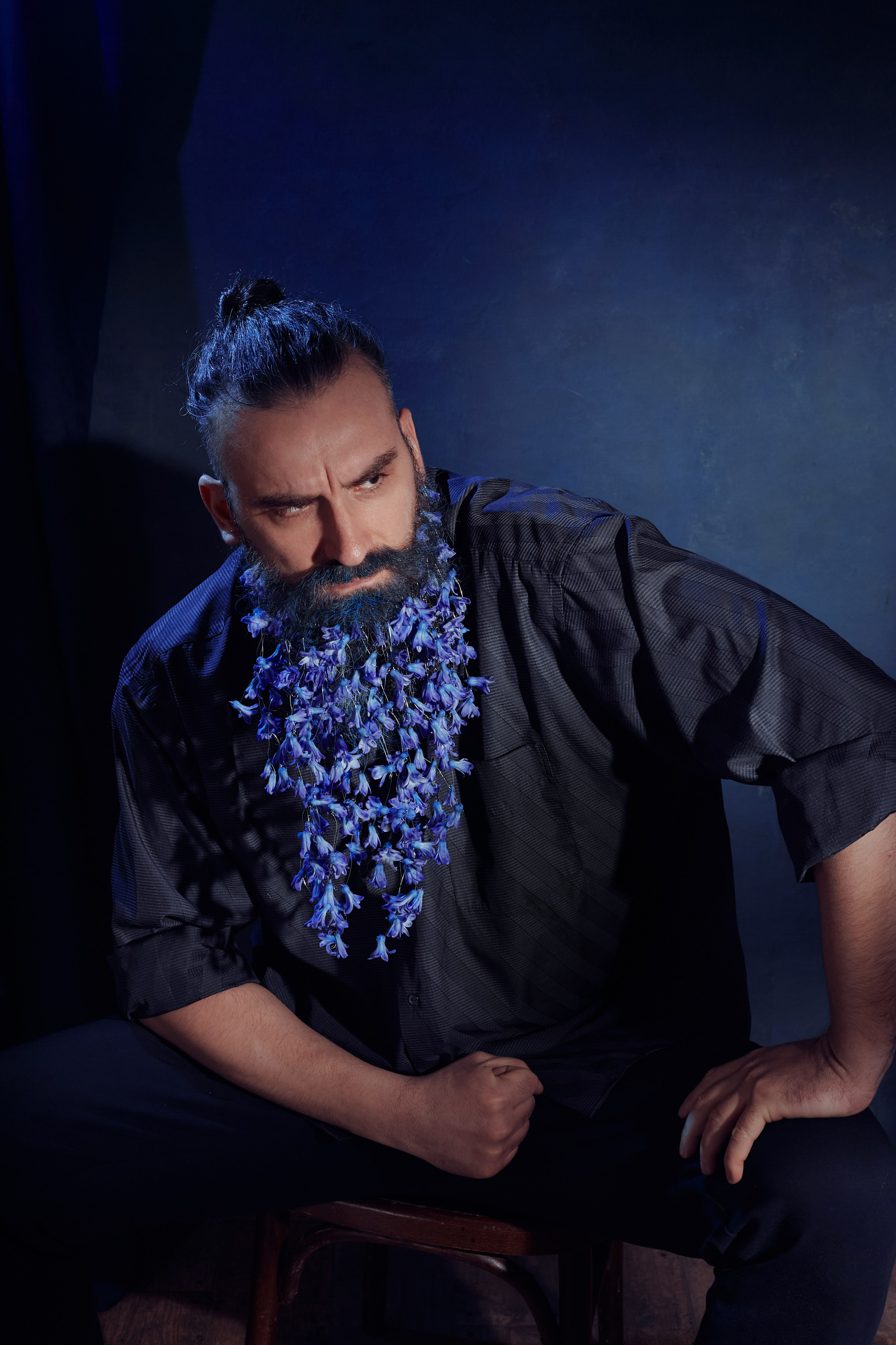 Фотосессия для календаря школы флористики в Одессе