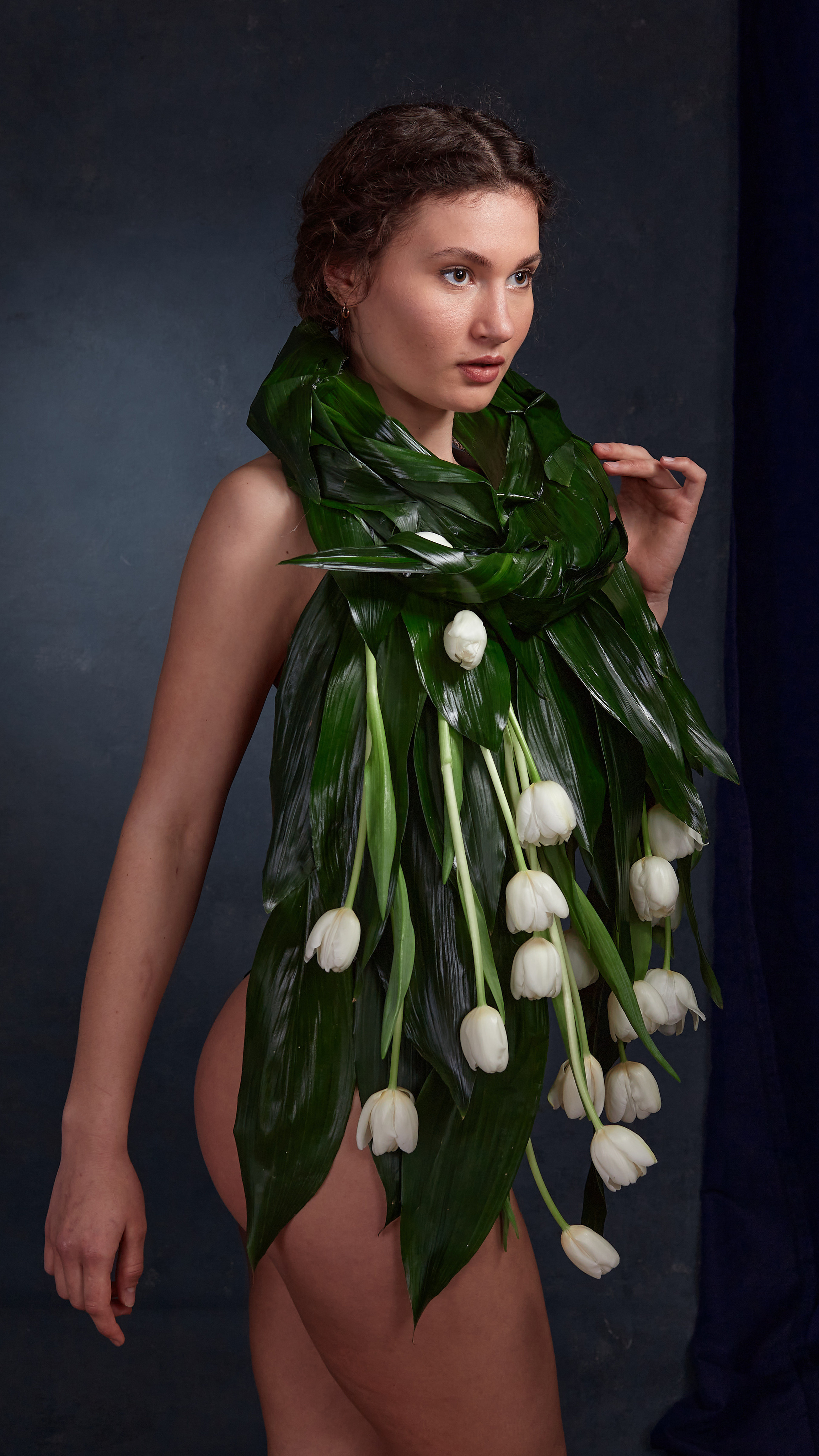 Фотосесії з квітами для школи флористики