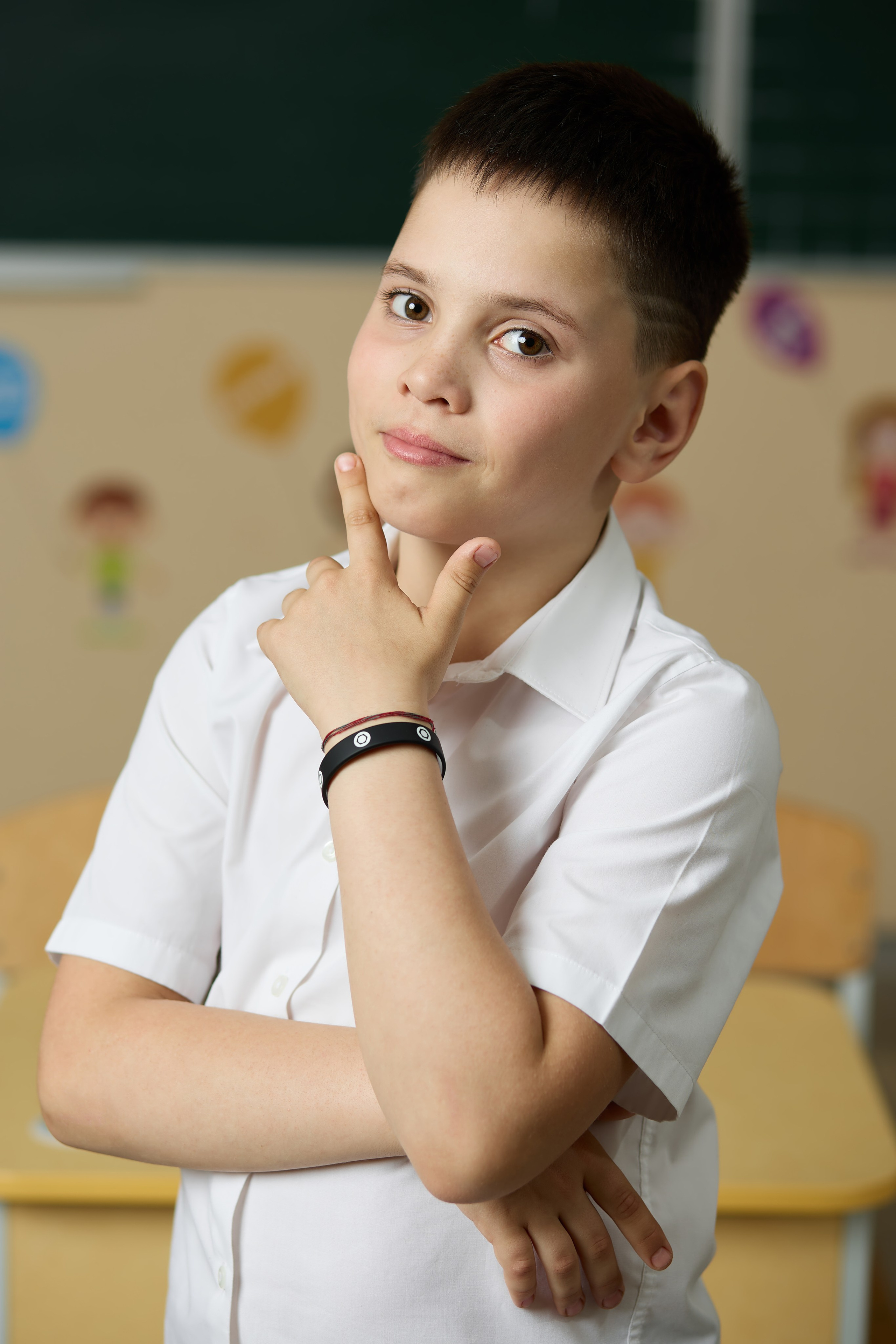 Сучасний портрет учня для випускного альбому