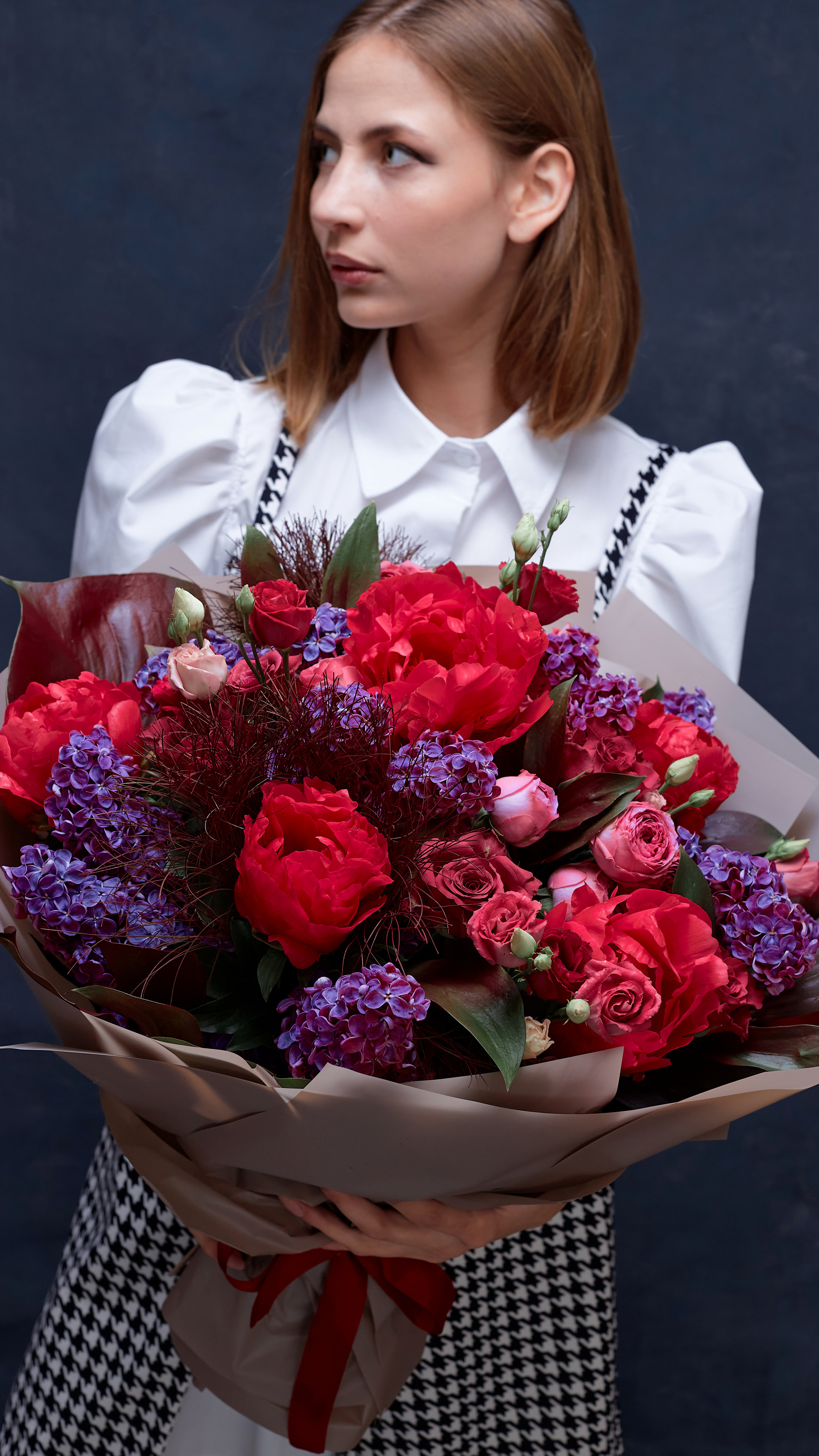 Фотосесії з квітами для школи флористики