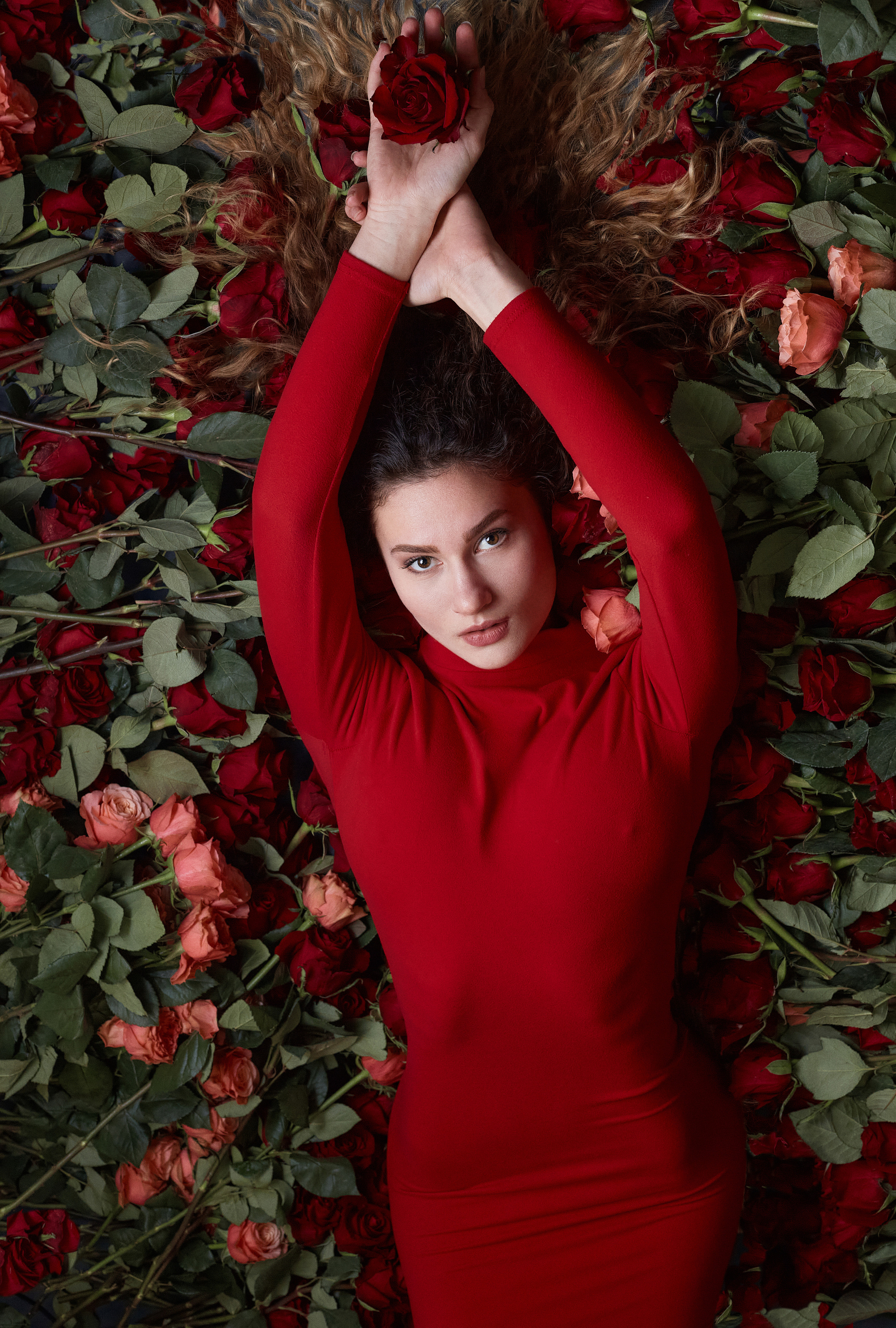 Фотосесії з квітами для школи флористики