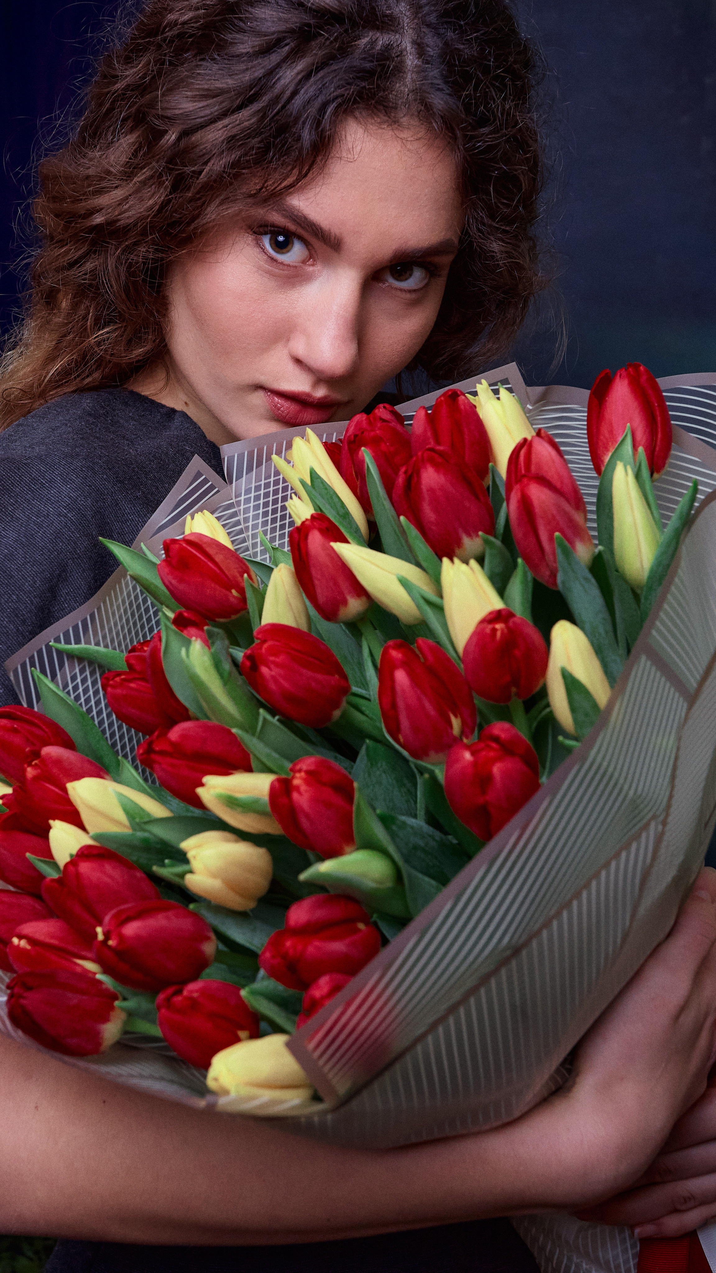 Фотосесії з квітами для школи флористики