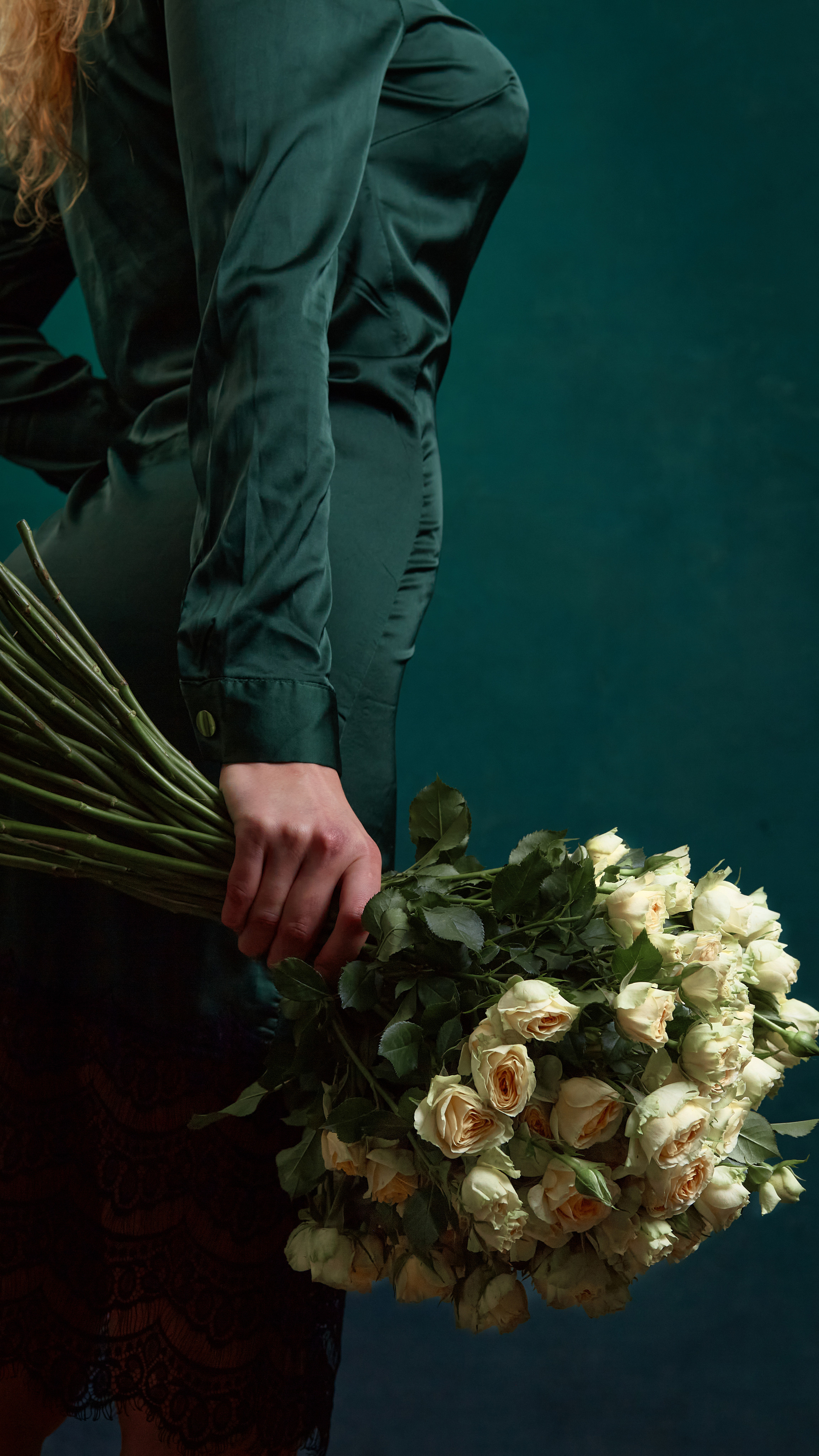 Фотосесії з квітами для школи флористики