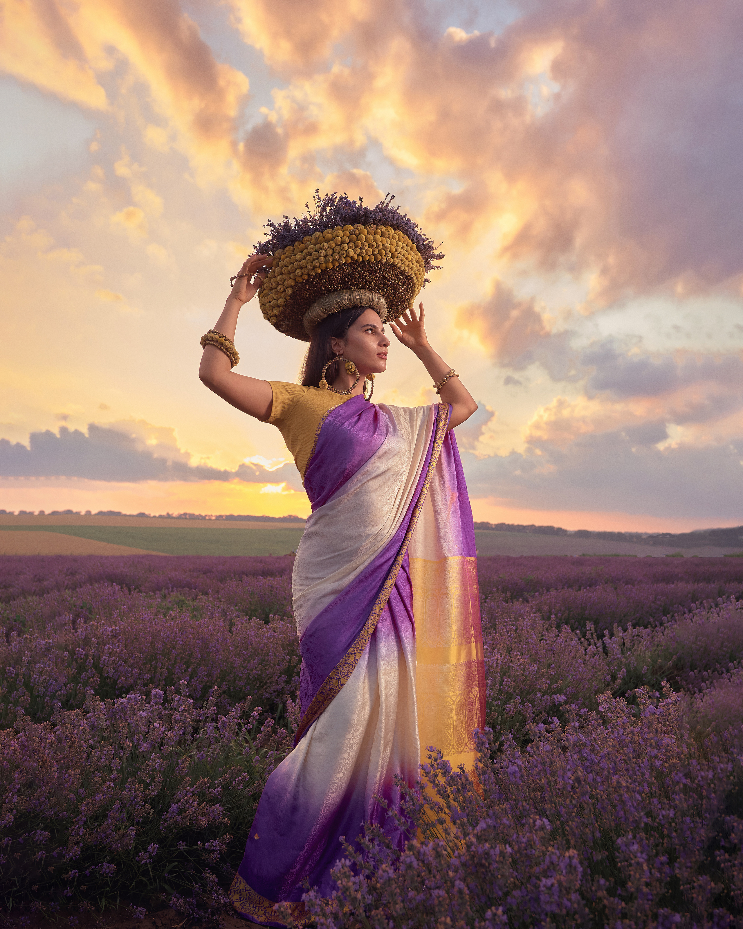 Съёмка творческих работ ведущих флористов Одессы