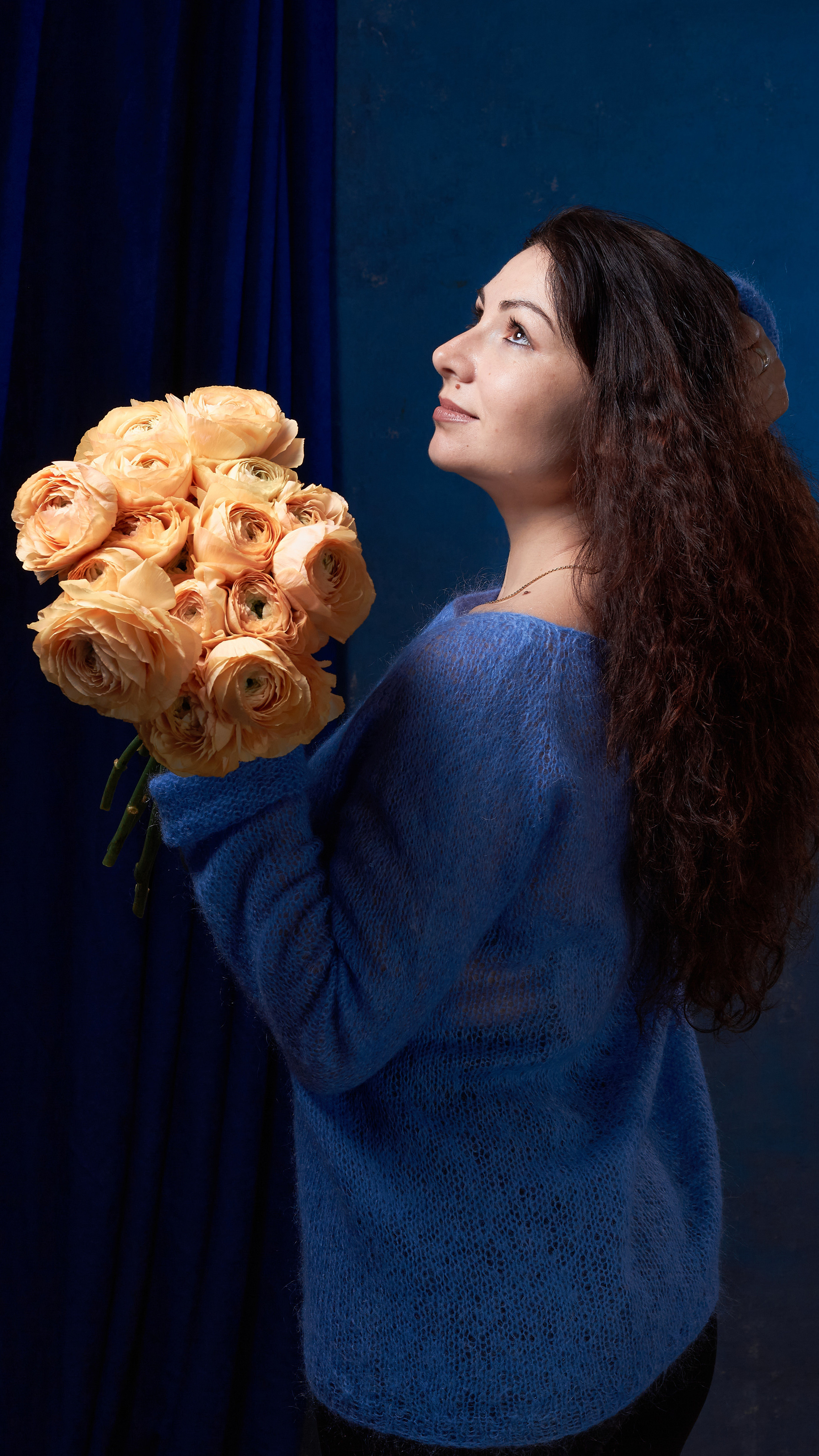 Фотосесії з квітами для школи флористики