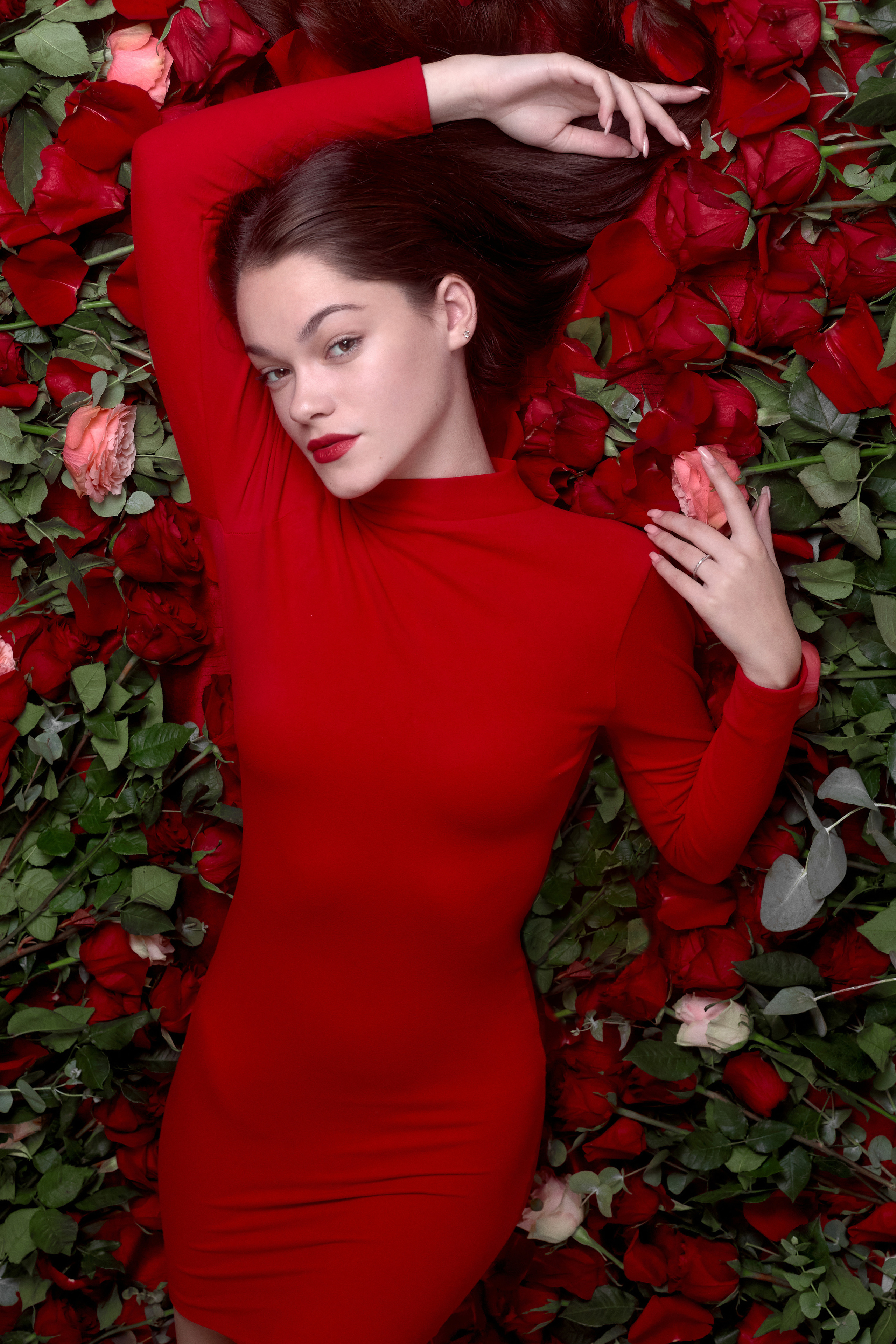 Подарочный сертификат фотосессия в розах. Одесса