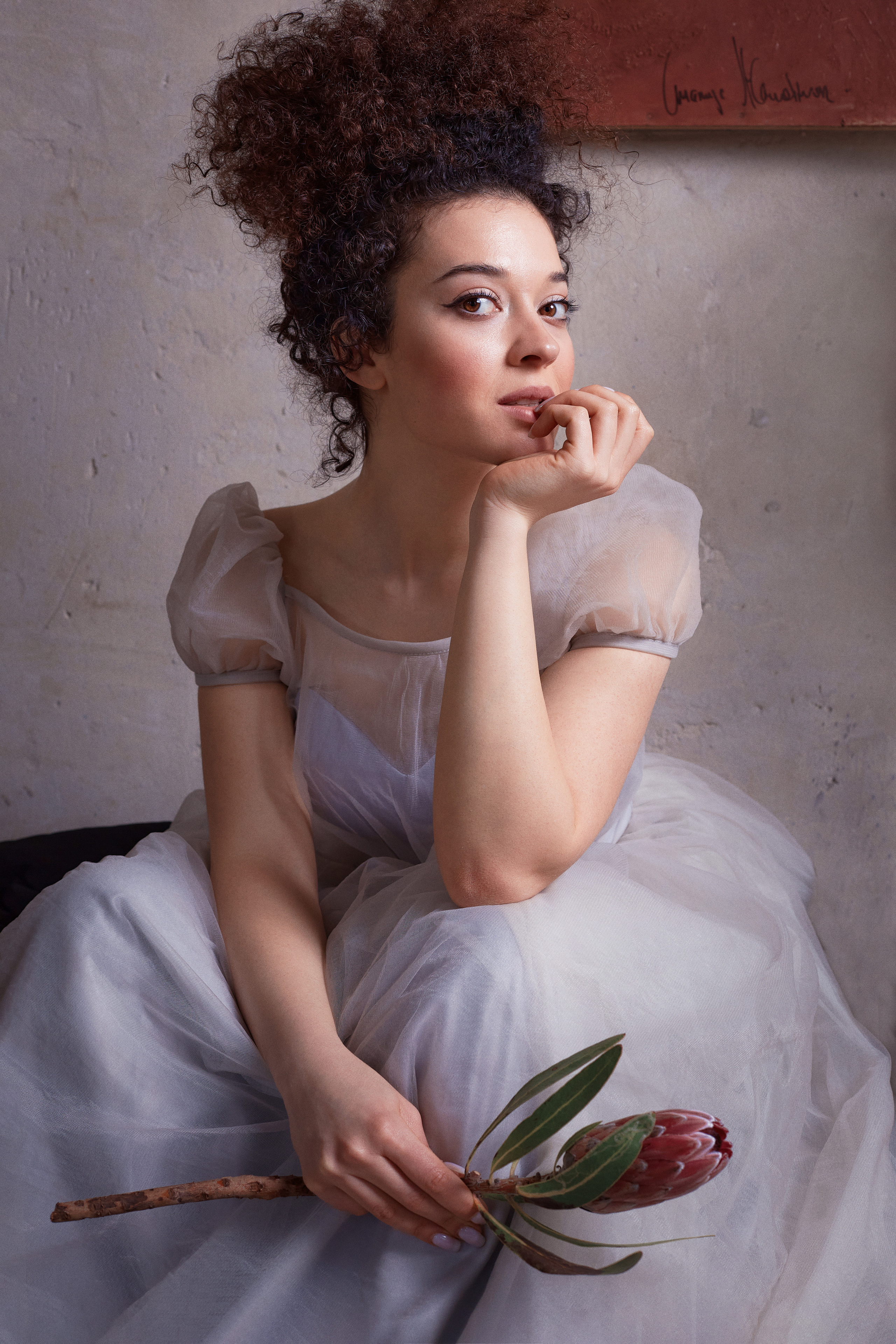 Художественный портрет девушки в Одессе