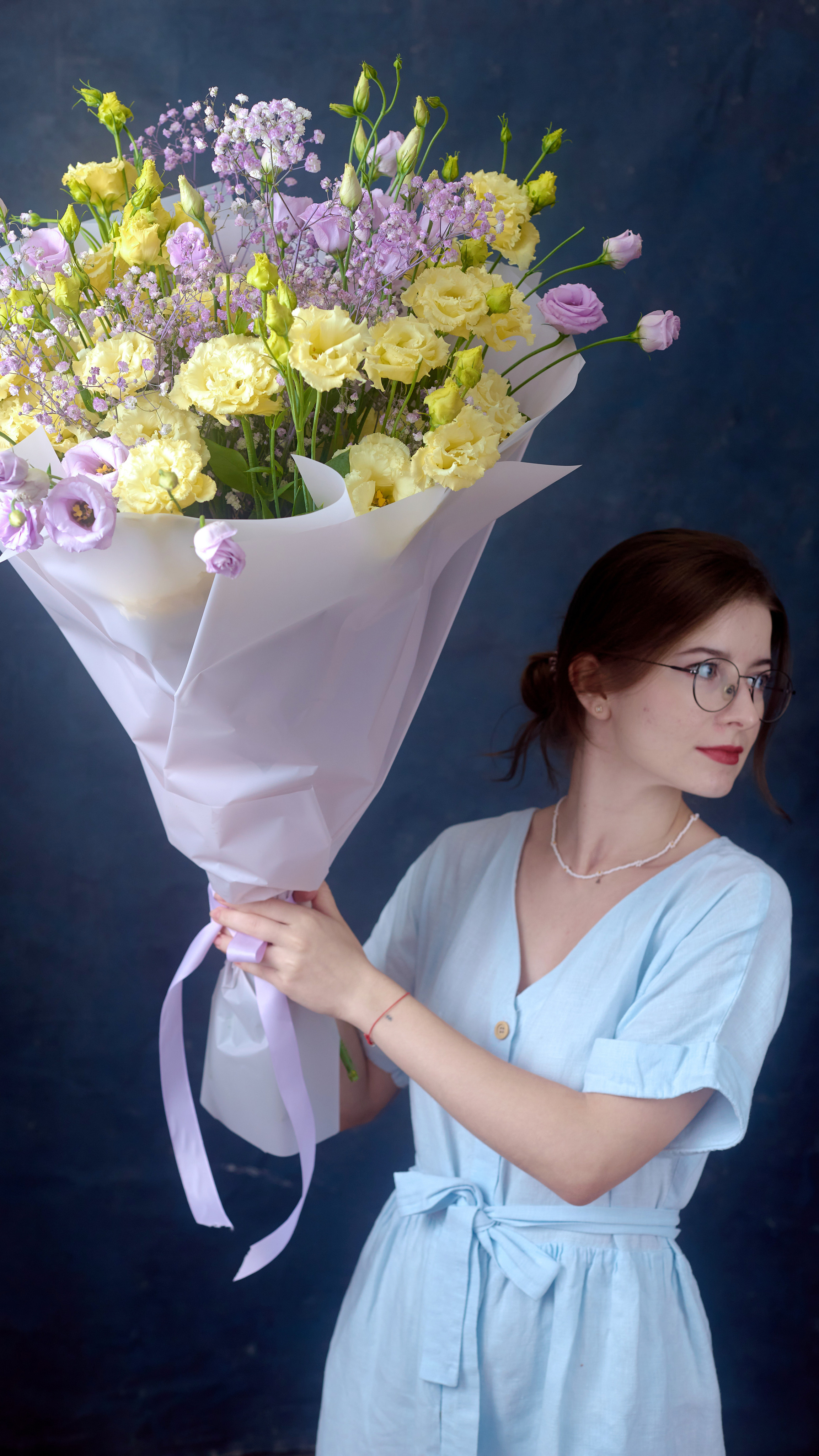 Фотосесії з квітами для школи флористики