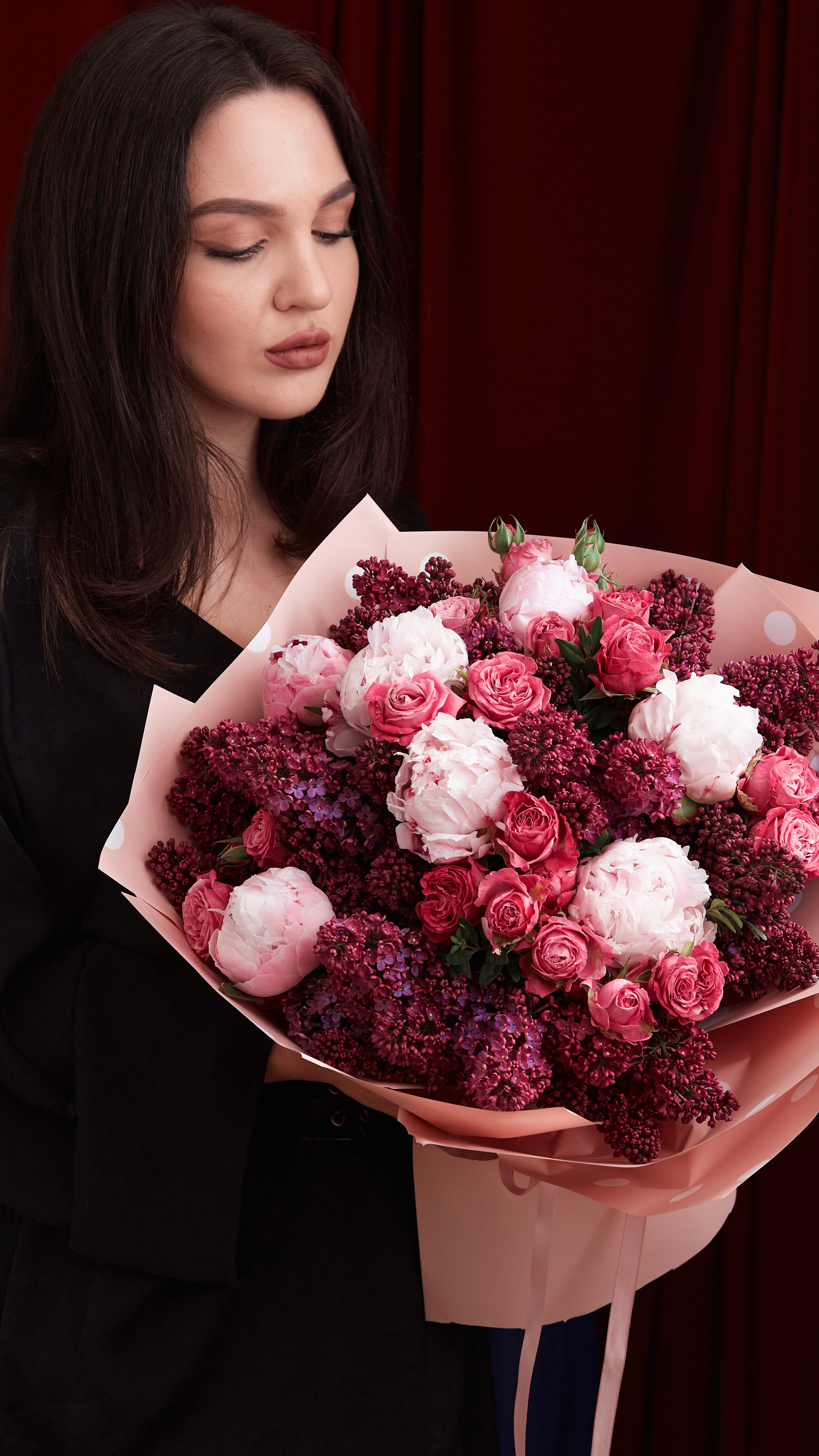 Фотосесії з квітами для школи флористики