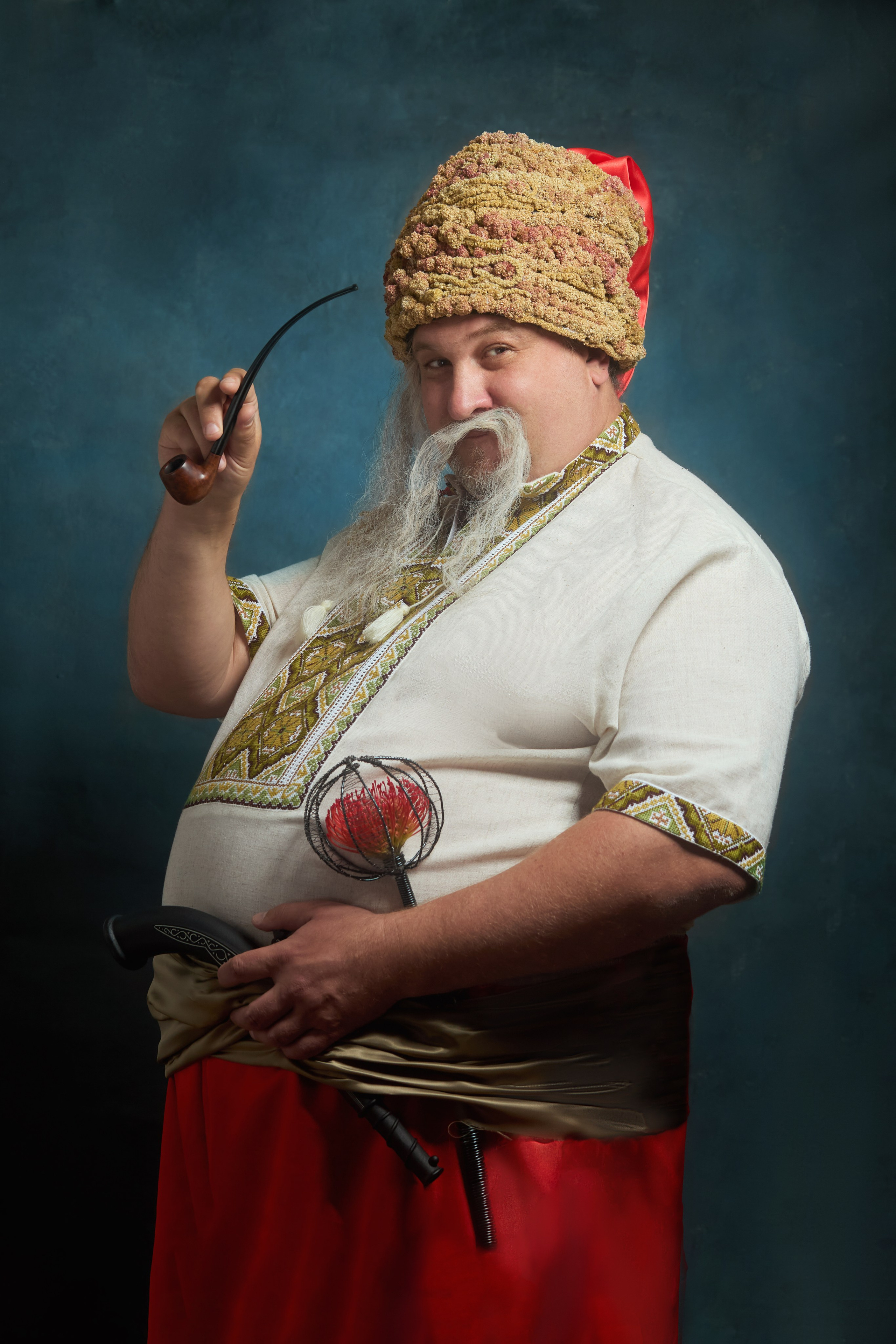 Фотосессия для календаря школы флористики в Одессе