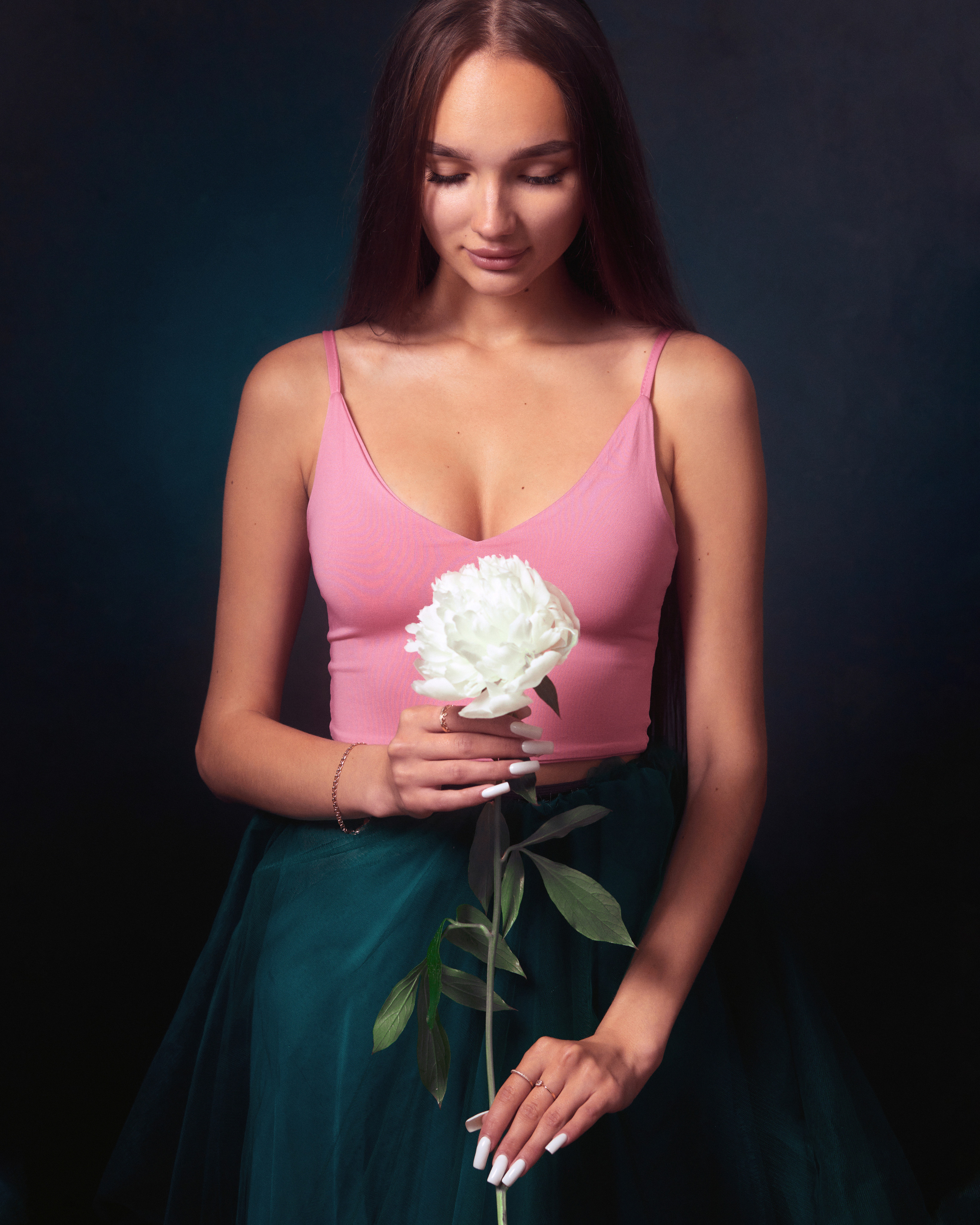 Фотосессия с цветами в Одессе