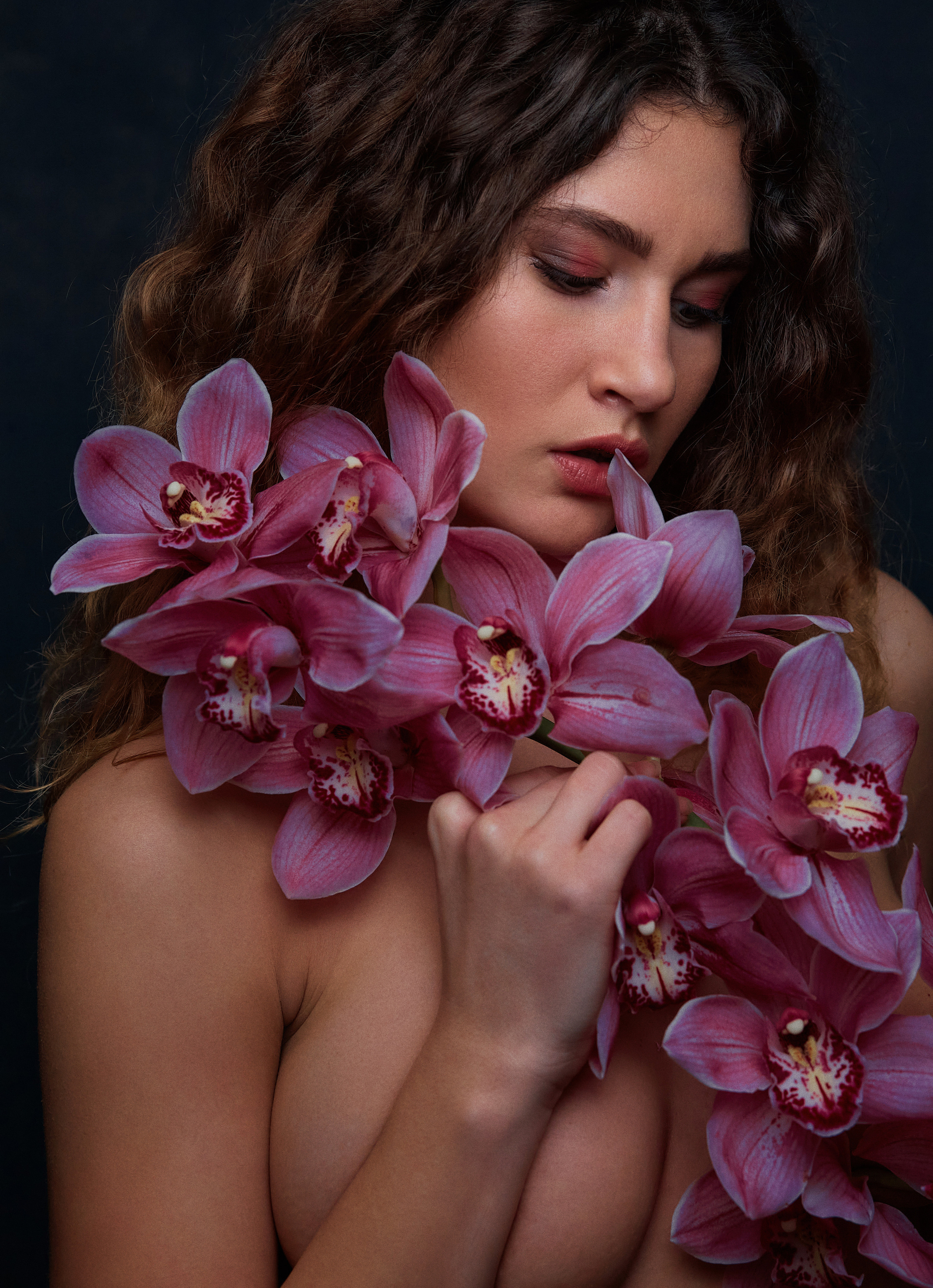 Фотосесії з квітами для школи флористики