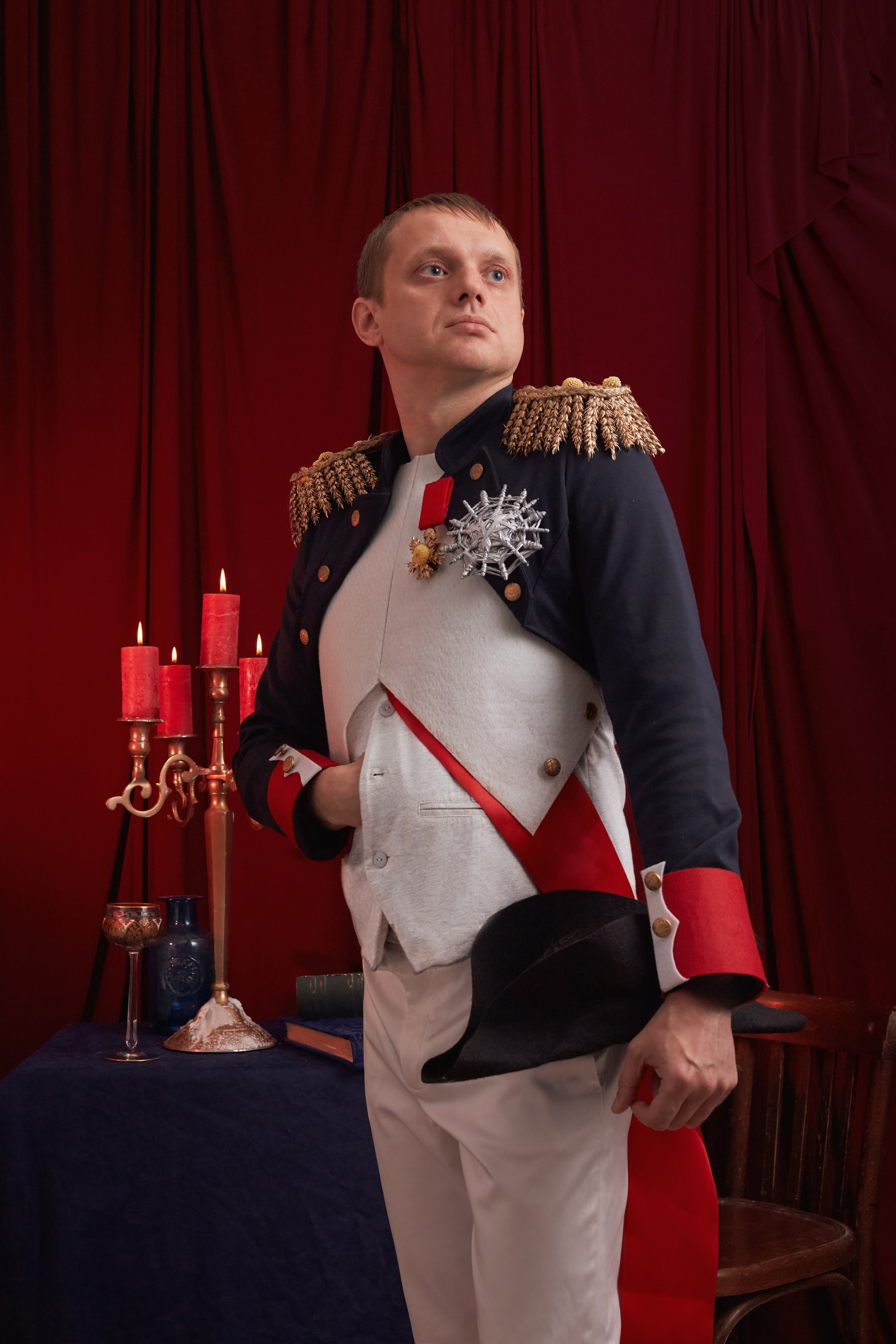 Фотосессия для календаря школы флористики в Одессе