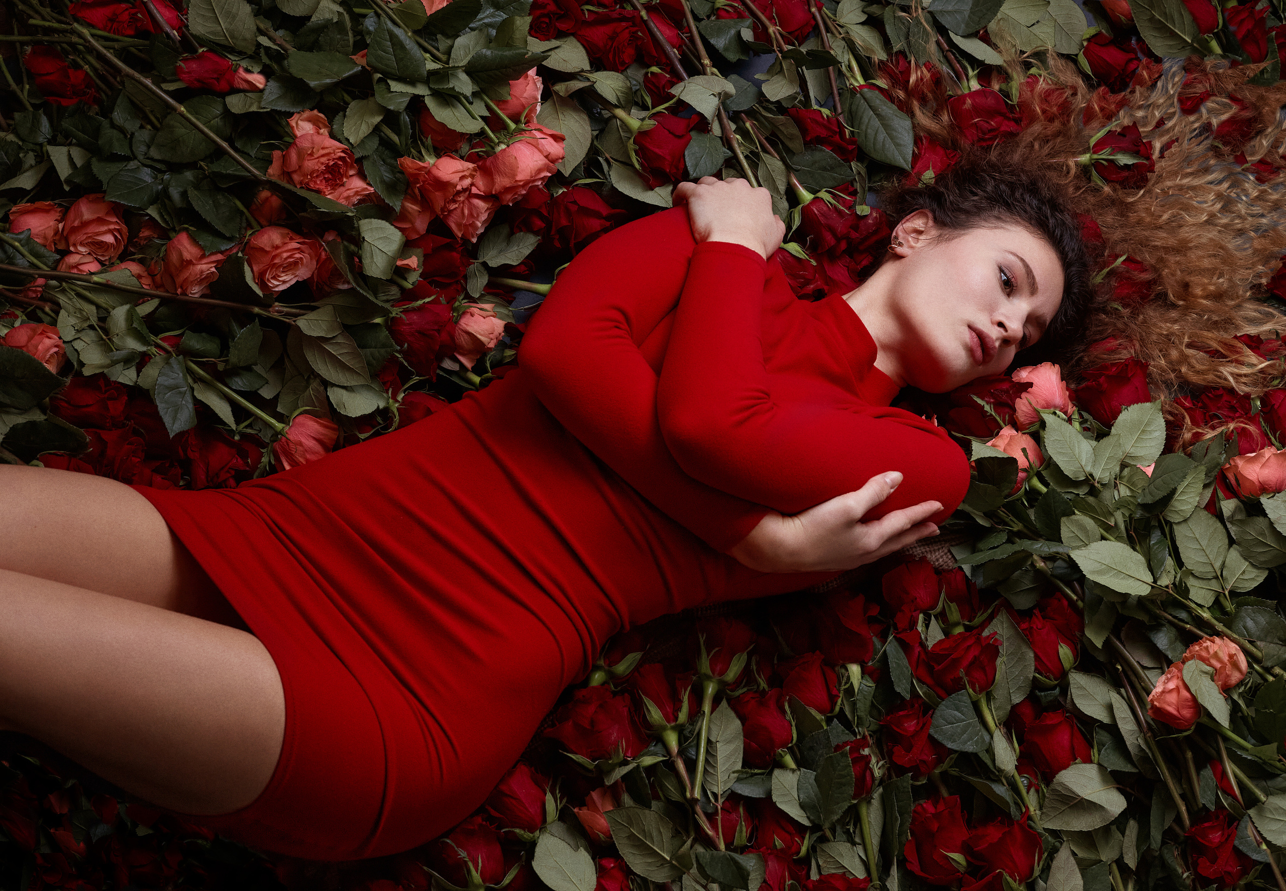 Фотосесії з квітами для школи флористики