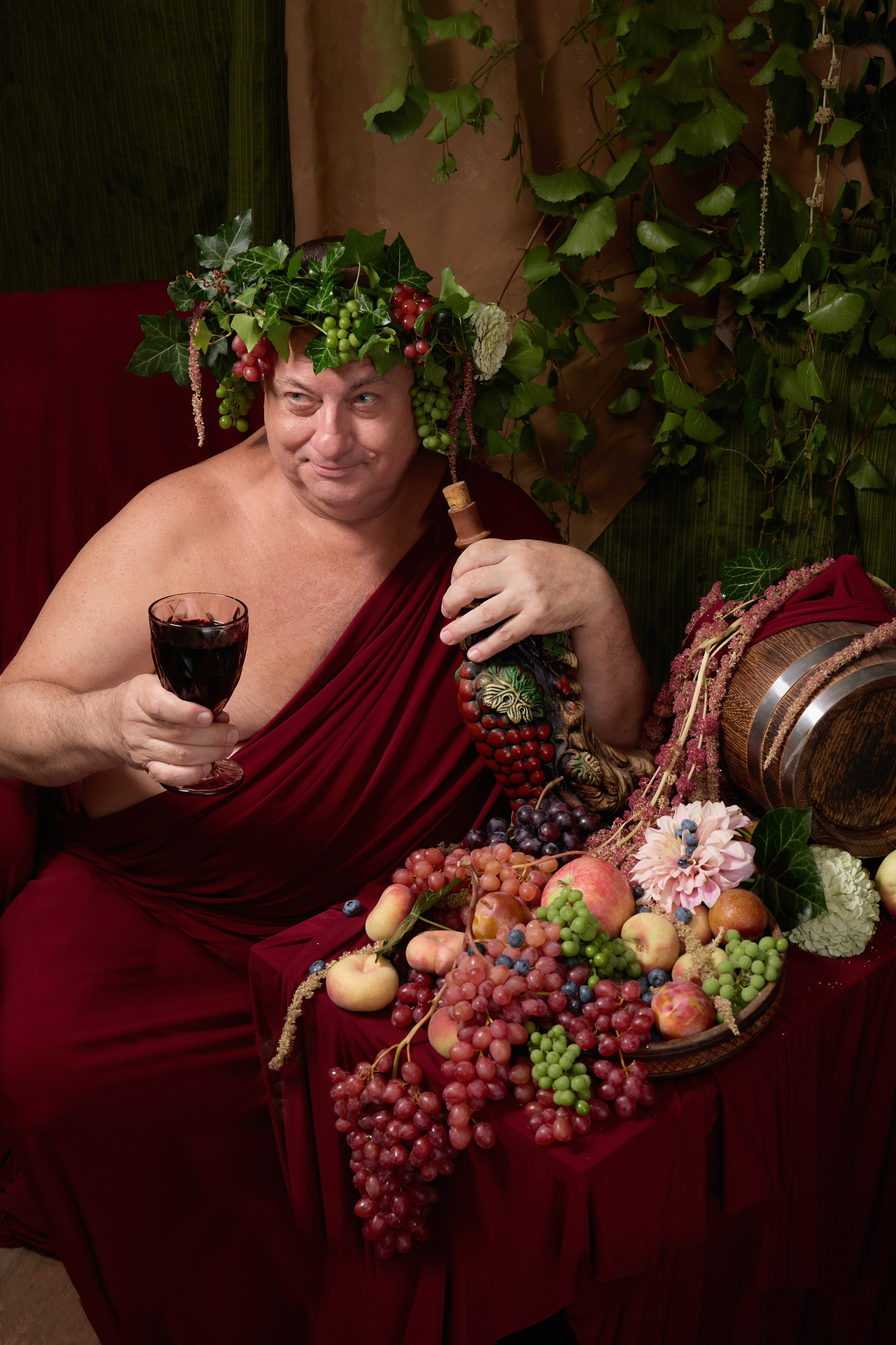 Фотосессия для календаря школы флористики в Одессе