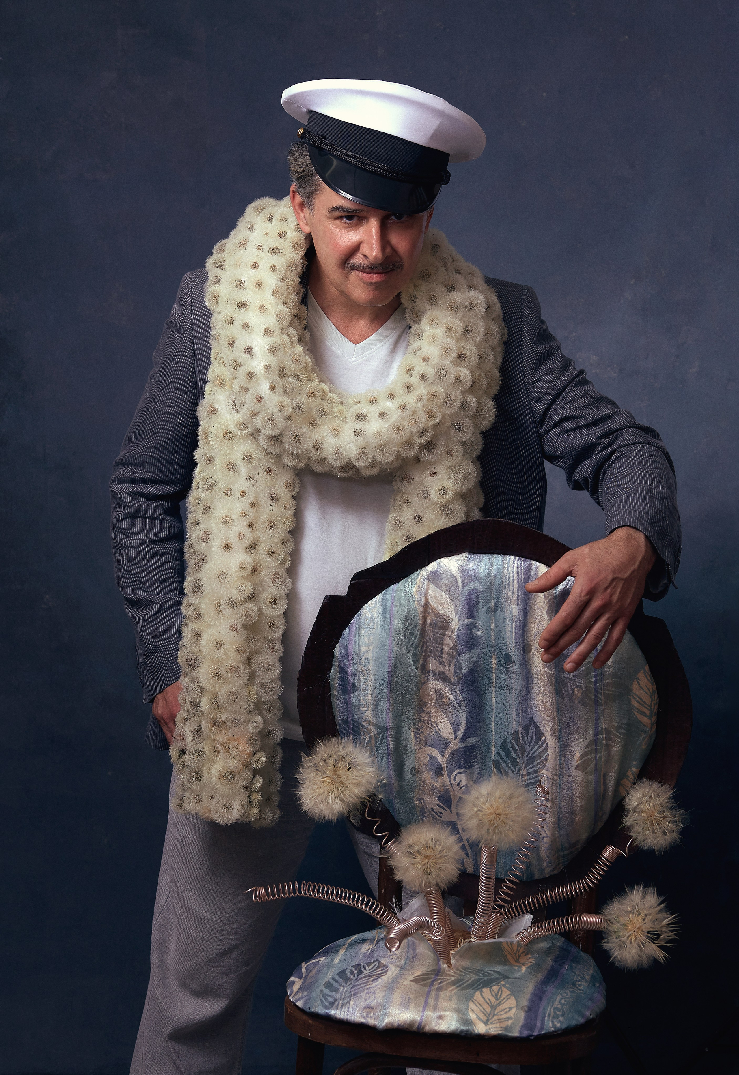 Фотосессия для календаря школы флористики в Одессе