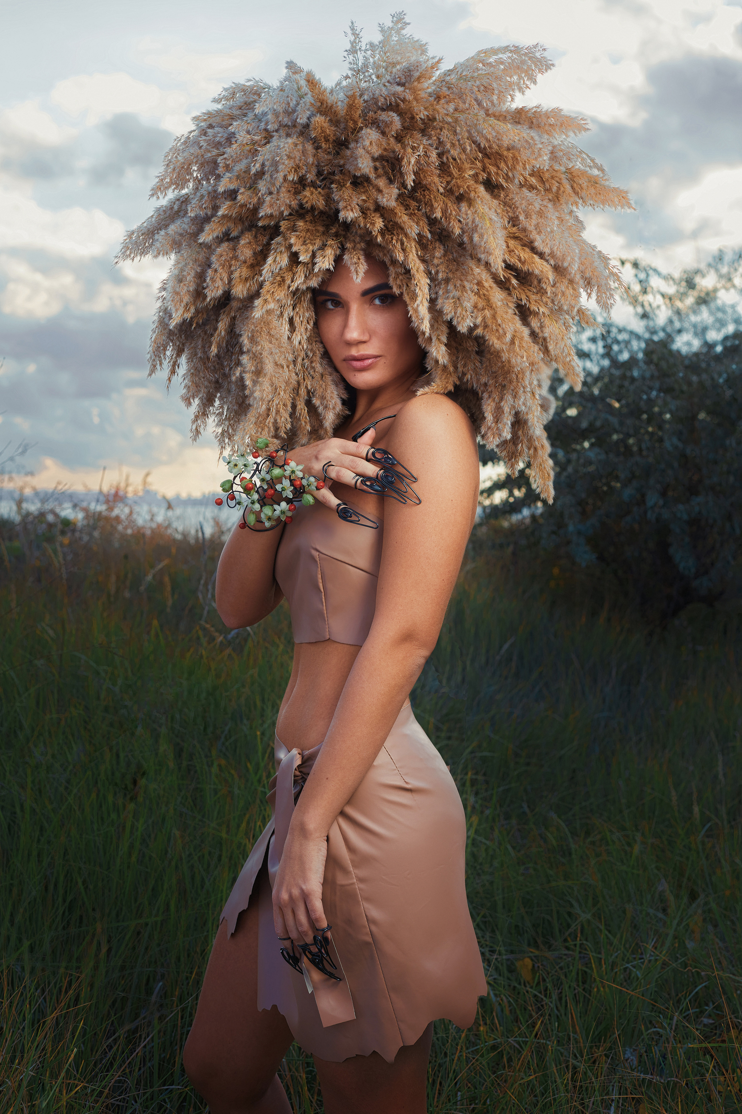 Съёмка творческих работ ведущих флористов Одессы