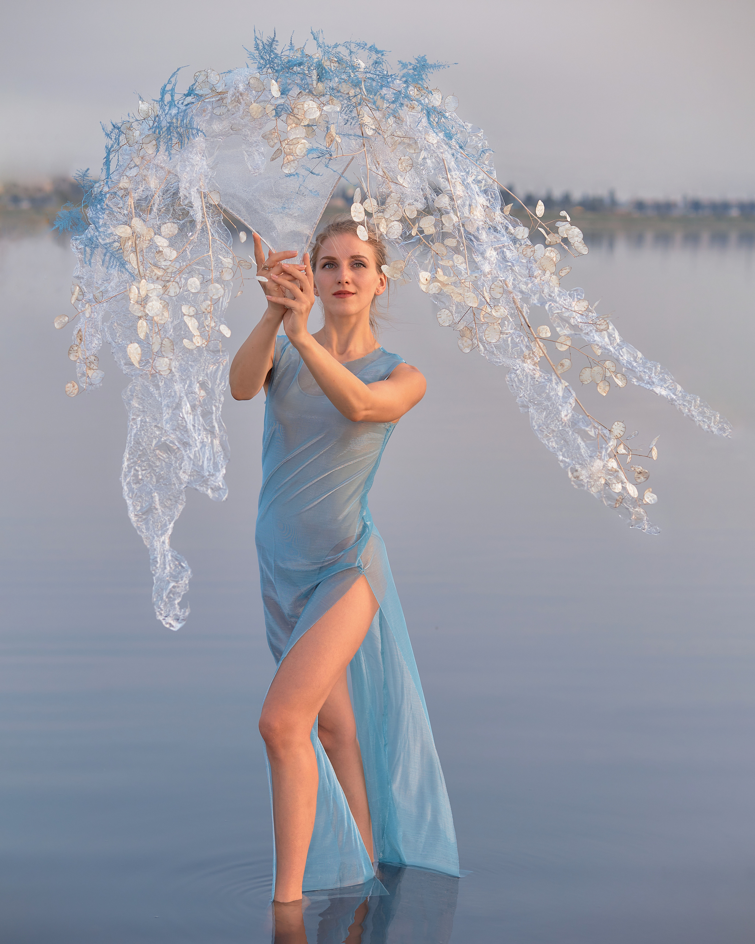 Съёмка творческих работ ведущих флористов Одессы