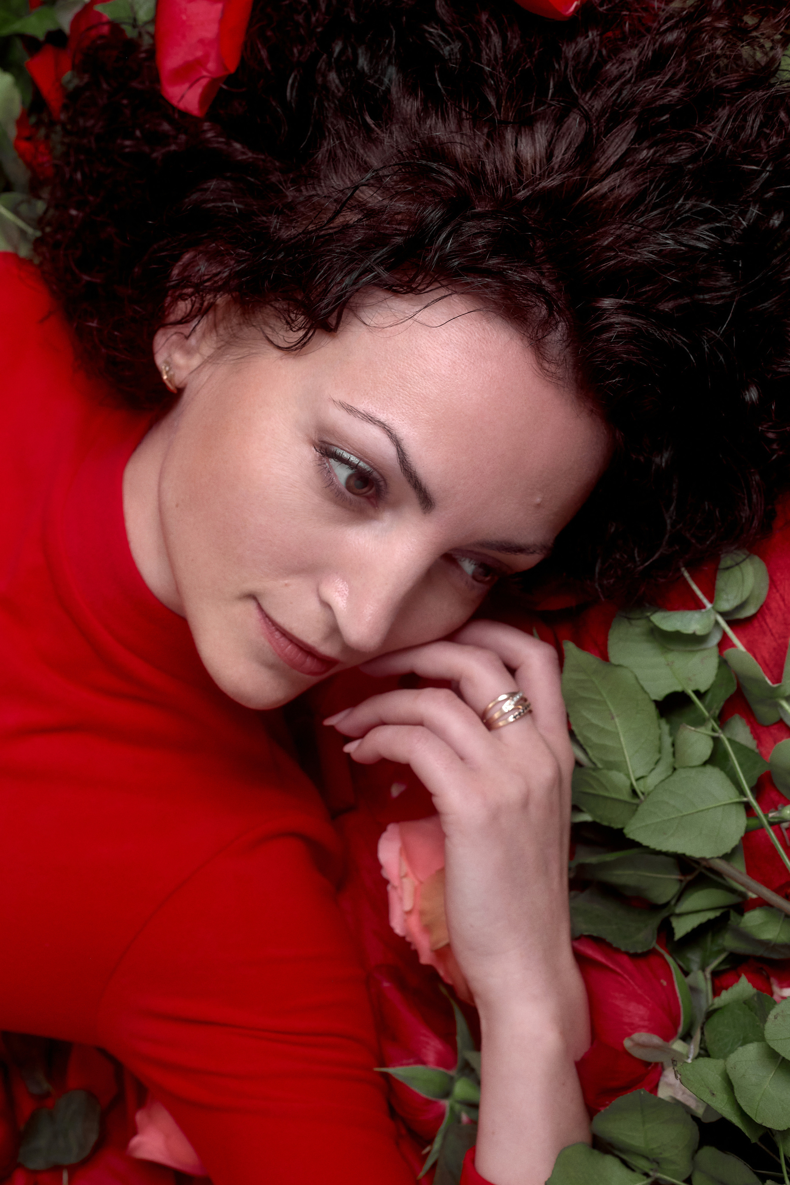 Фотосессия в розах Одесса