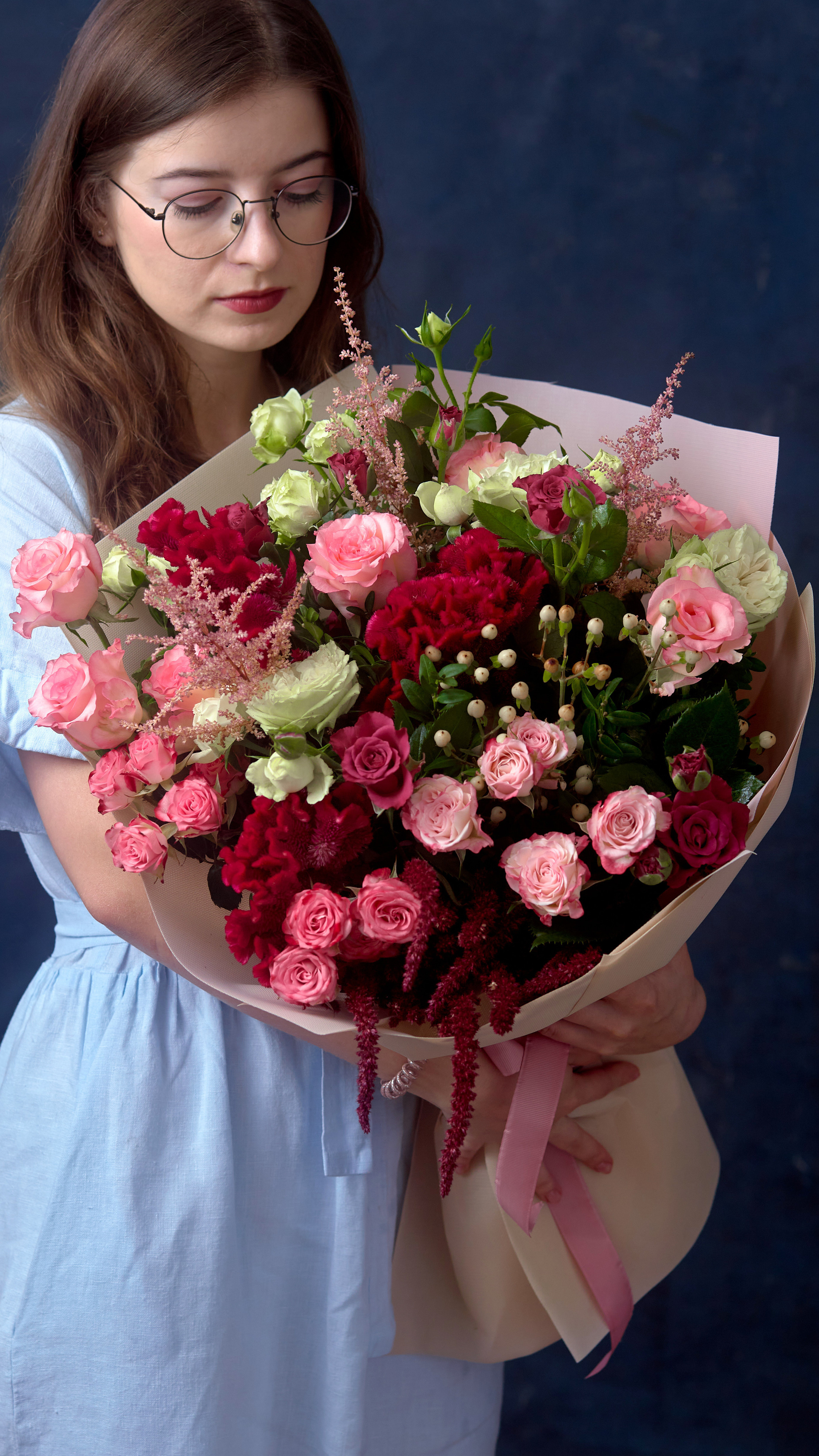 Фотосесії з квітами для школи флористики