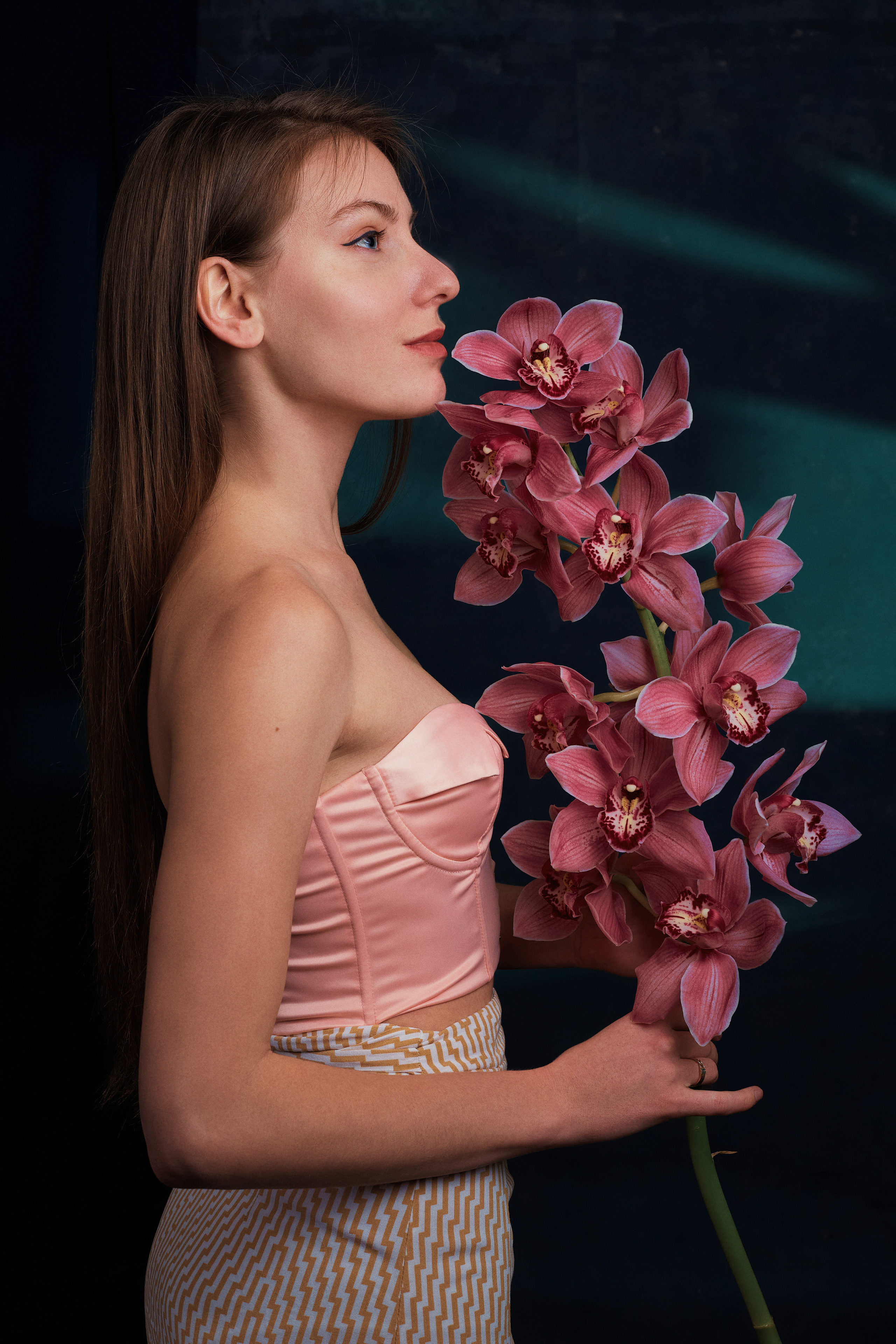 Фотосесії з квітами для школи флористики