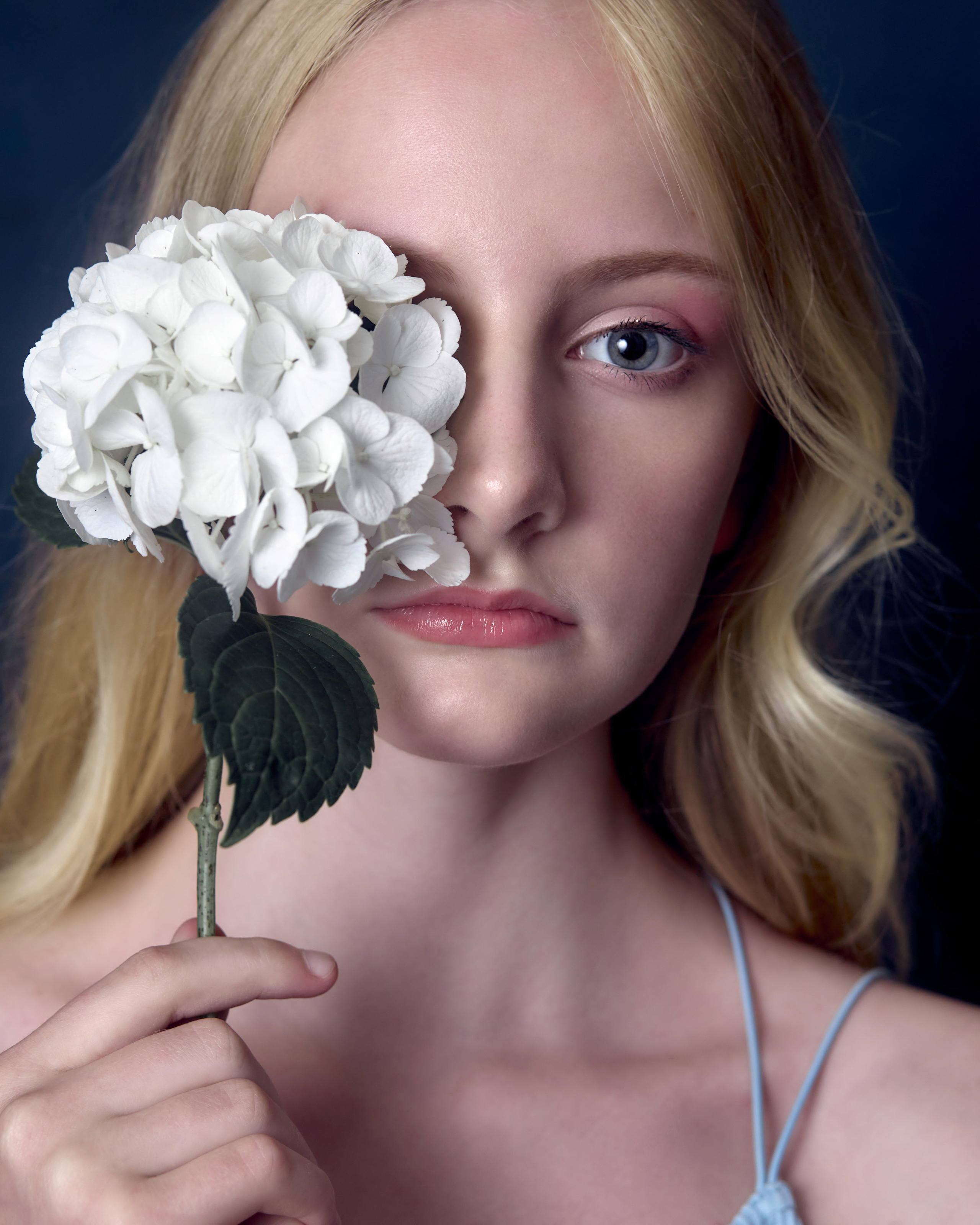 Портрет с цветами. Одесса