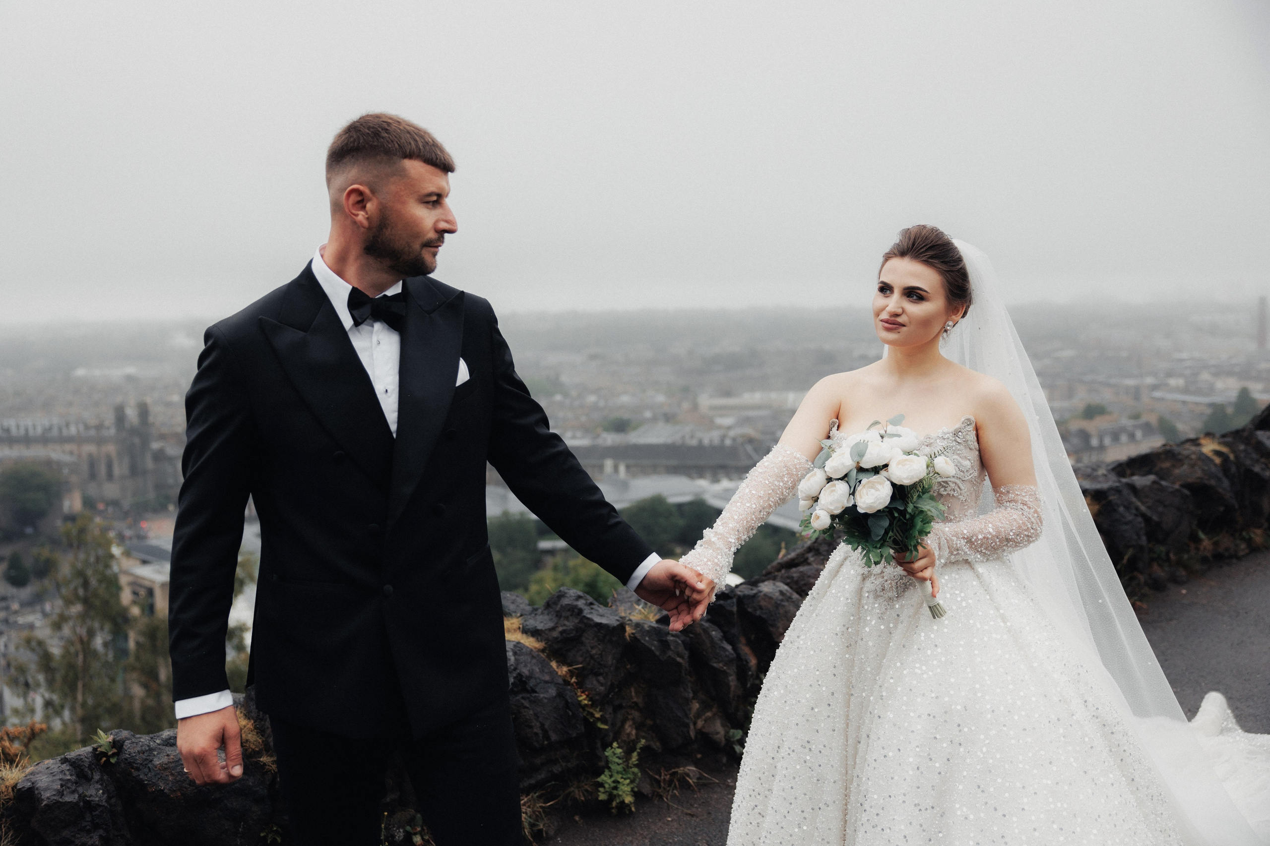 Cristina & Vlad Wedding Scotland. Wedding photographer