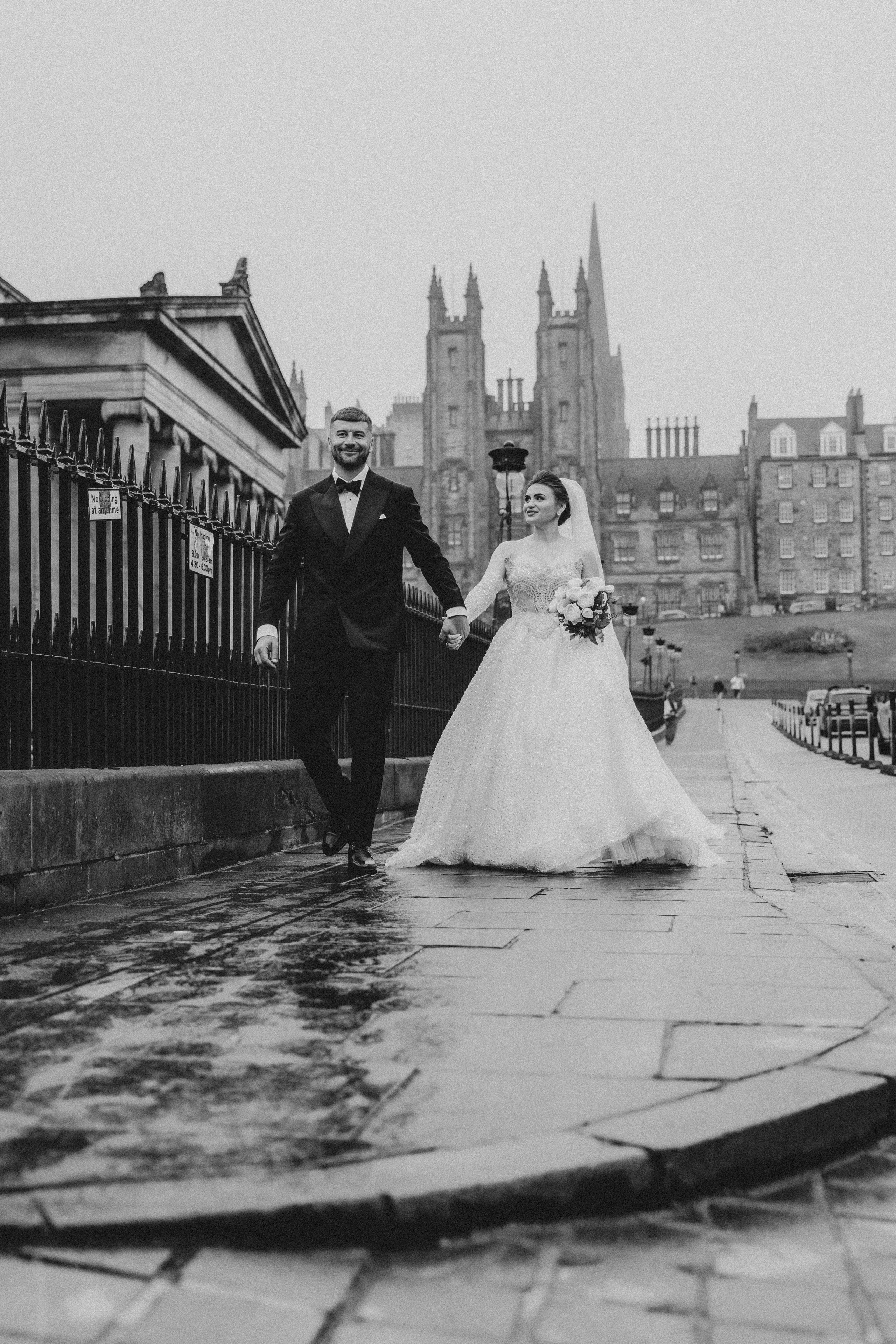 Cristina & Vlad Wedding Scotland. Wedding photographer