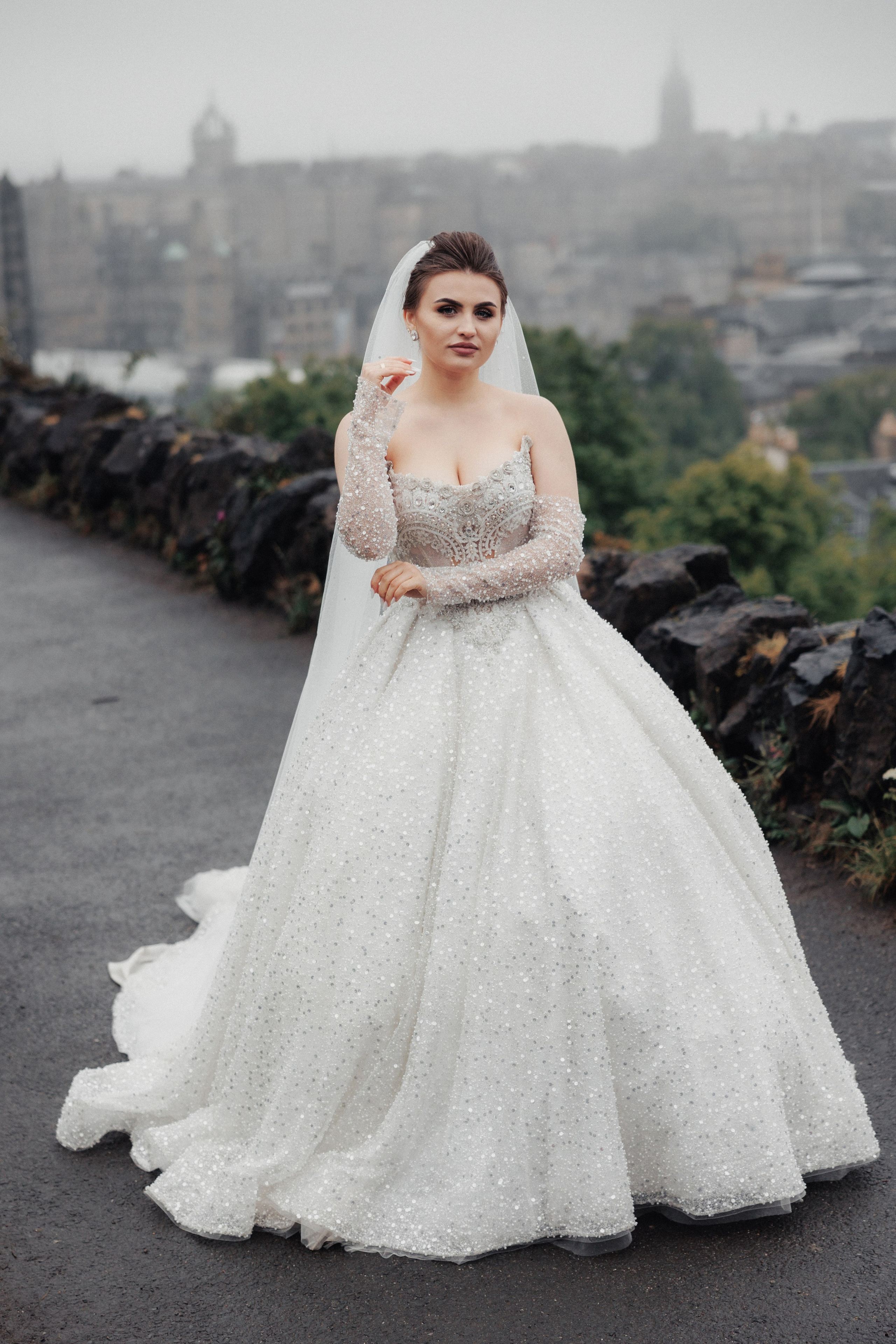 Cristina & Vlad Wedding Scotland. Wedding photographer