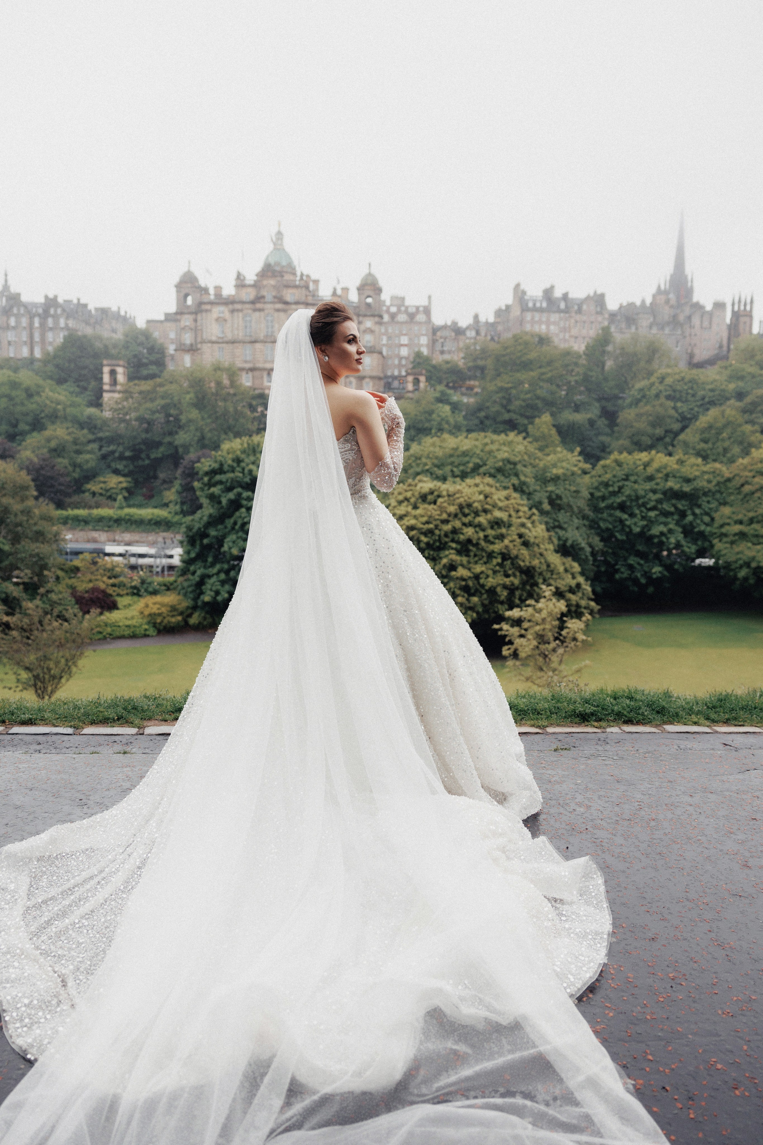 Cristina & Vlad Wedding Scotland. Wedding photographer