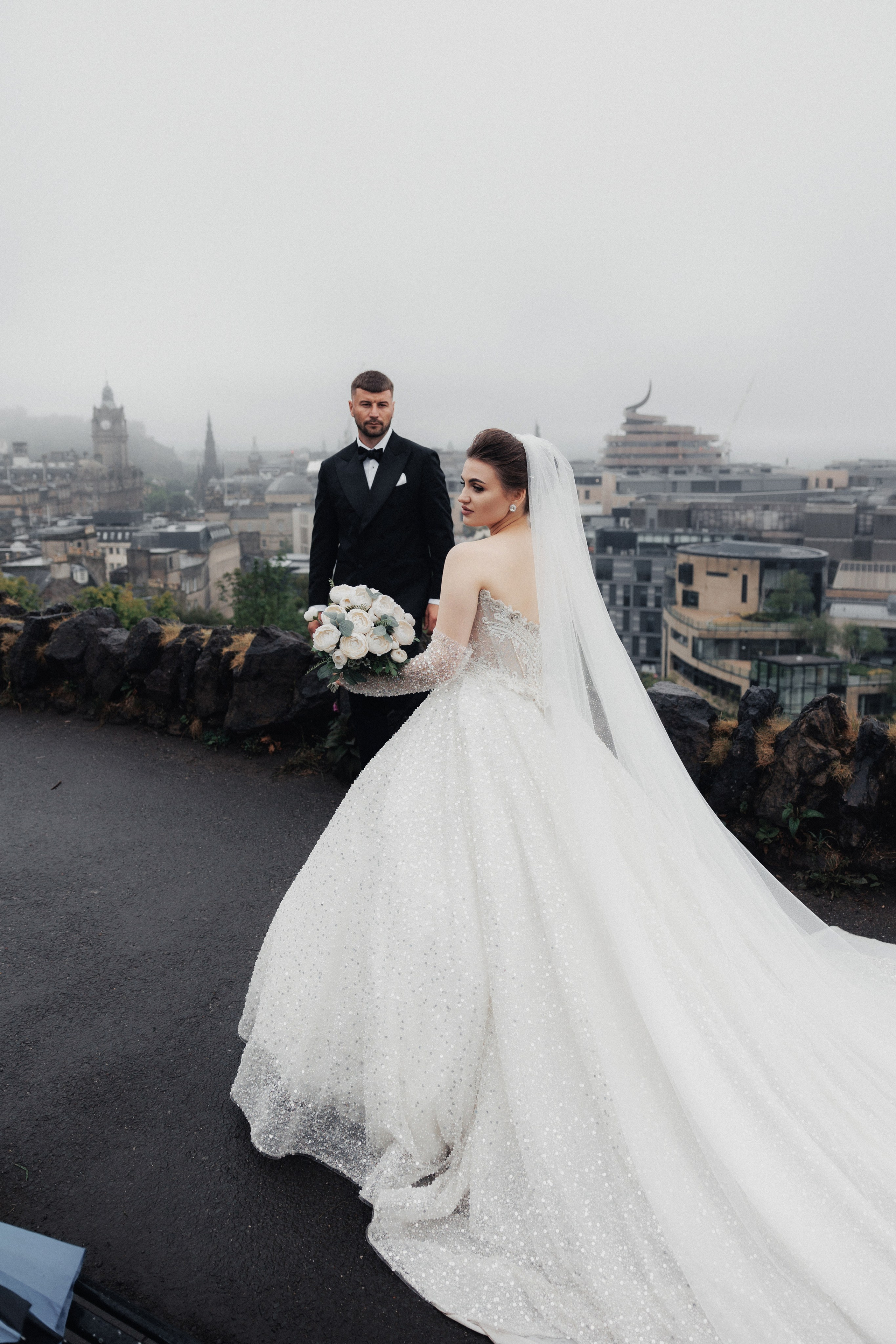 Cristina & Vlad Wedding Scotland. Wedding photographer
