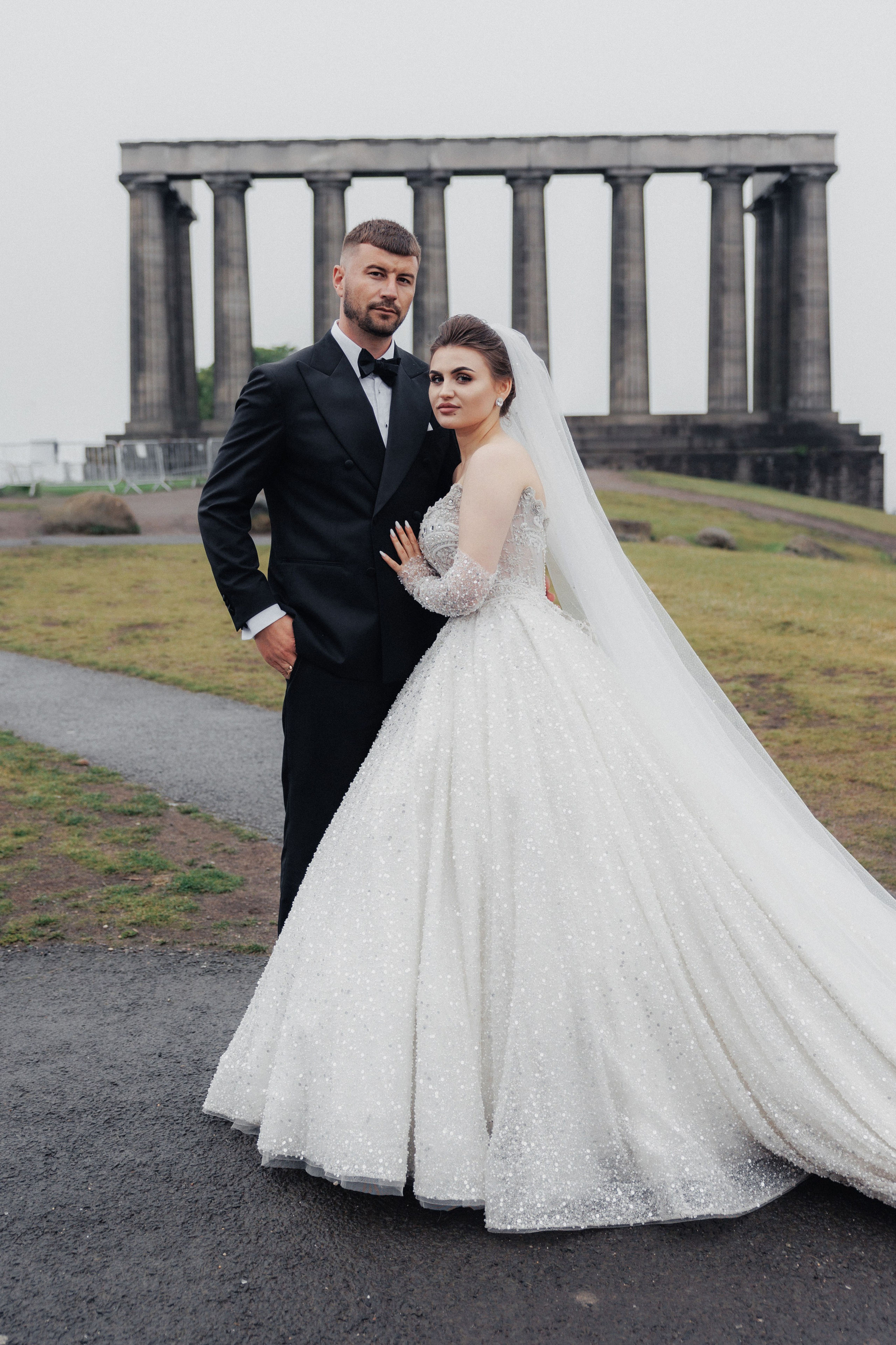 Cristina & Vlad Wedding Scotland. Wedding photographer