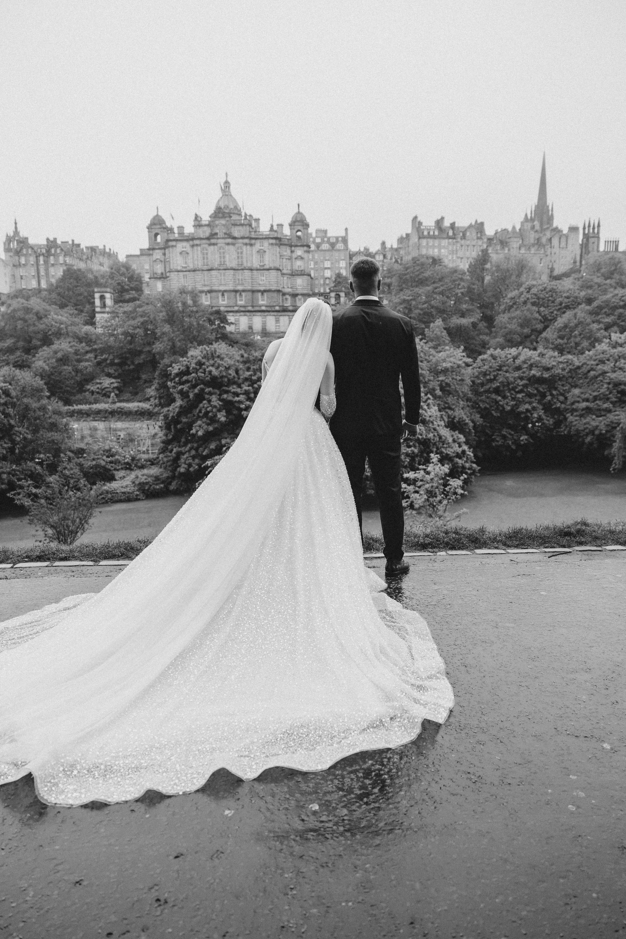 Cristina & Vlad Wedding Scotland. Wedding photographer