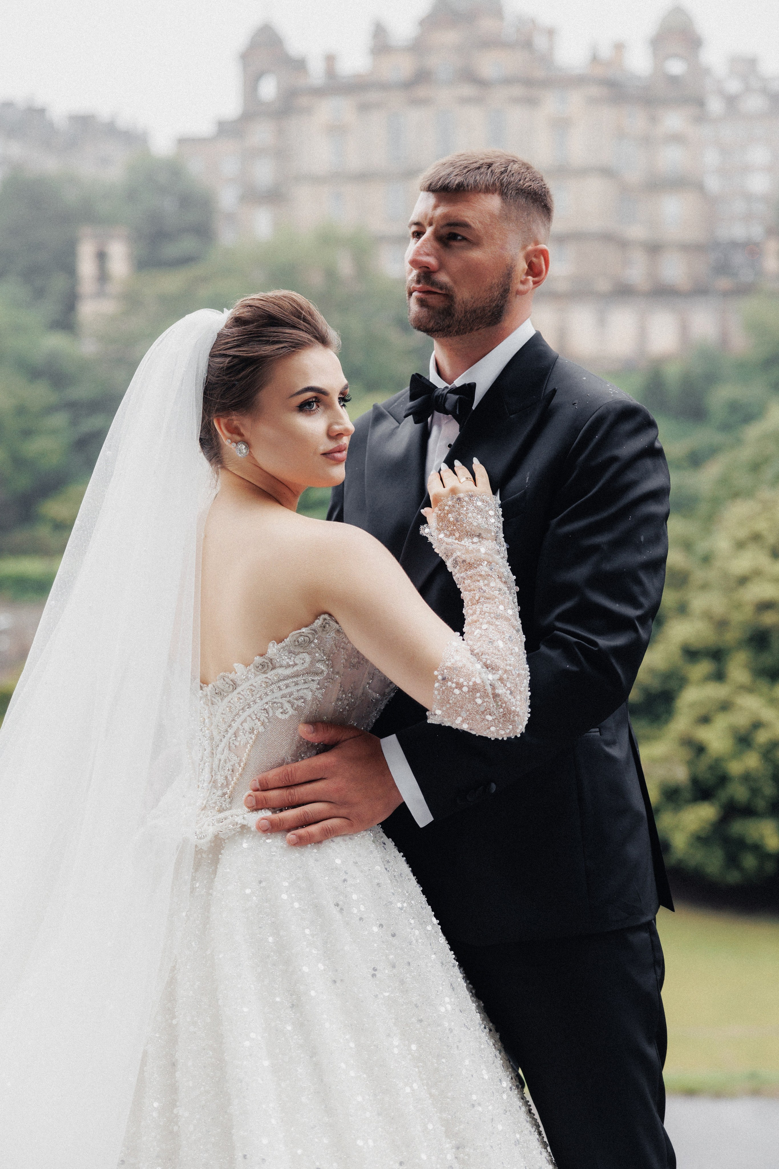 Cristina & Vlad Wedding Scotland. Wedding photographer